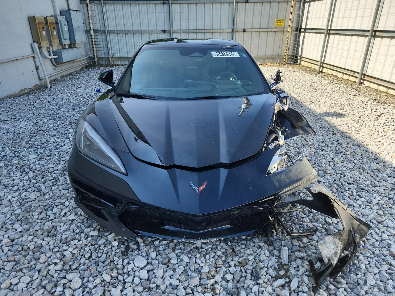 2026 Chevrolet Corvette Stingray 3lt Black vin: 1G1YC2D42T5111023 Damage: Left Fog Light Covers, Broken, Replacement Required