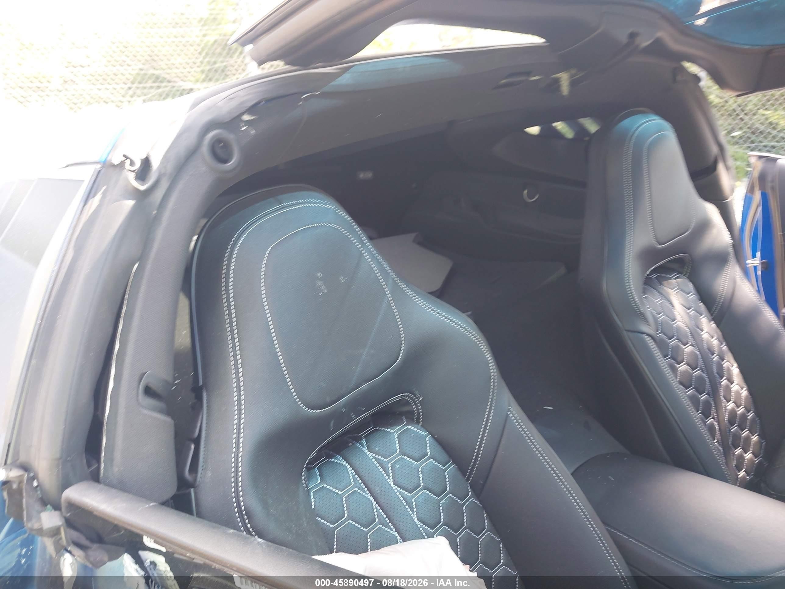 2014 Chevrolet Corvette Stingray   Blue vin: 1G1YC2D75E5110526