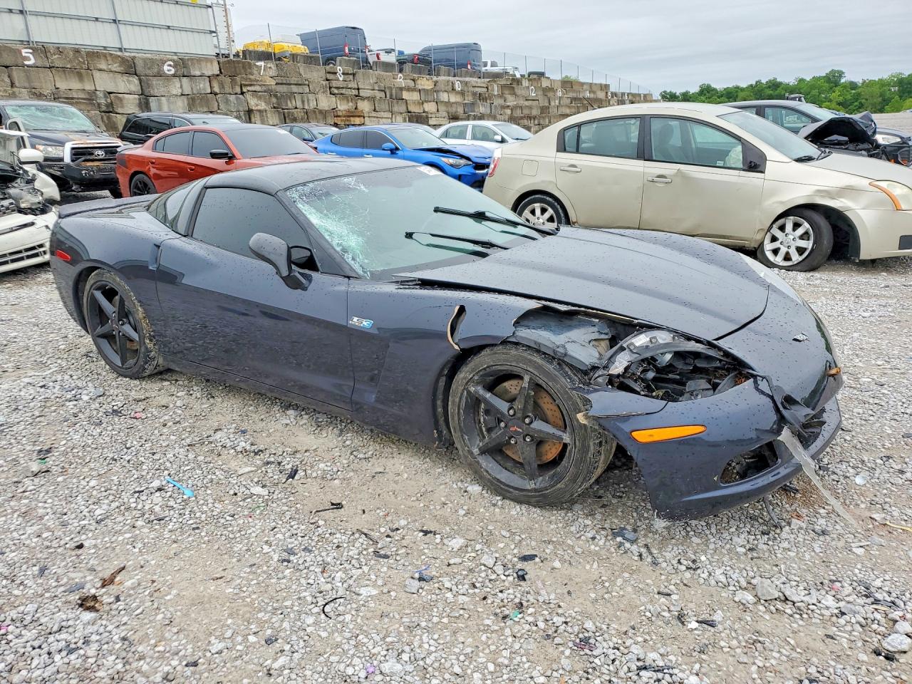 2013 Chevrolet Corvette Blue vin: 1G1YC2DW2D5106147