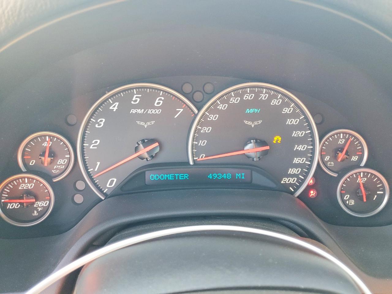 2010 Chevrolet Corvette Красный vin: 1G1YC2DW9A5106769