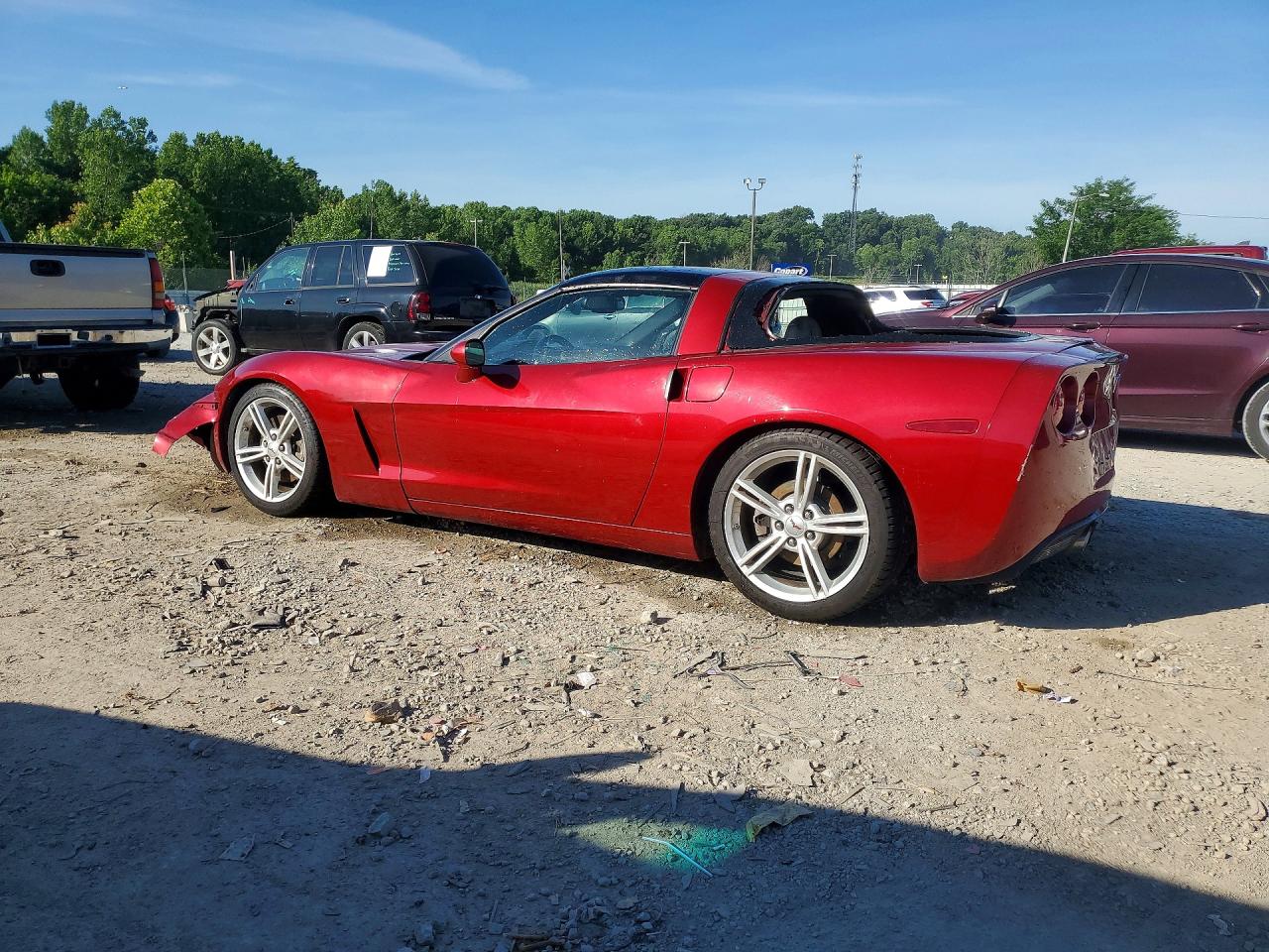2010 Chevrolet Corvette Красный vin: 1G1YC2DW9A5106769