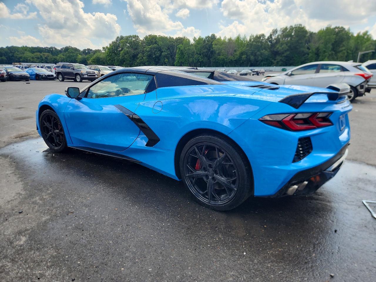2023 Chevrolet Corvette Stingray 3lt Blue vin: 1G1YC3D47P5118318