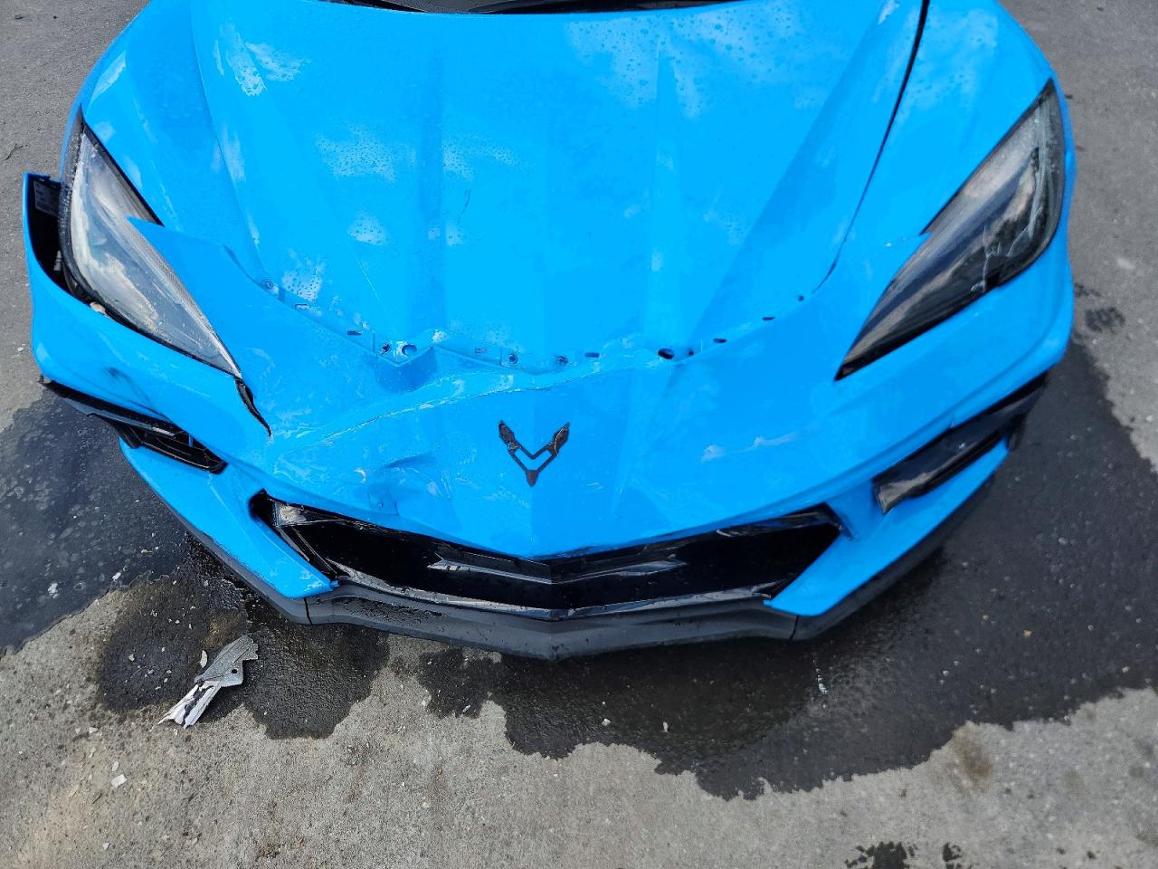 2023 Chevrolet Corvette Stingray 3lt Blue vin: 1G1YC3D47P5118318