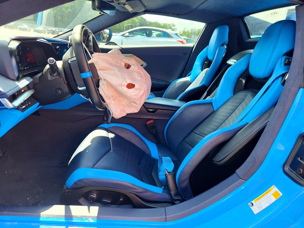 2023 Chevrolet Corvette Stingray 3lt Blue vin: 1G1YC3D47P5118318