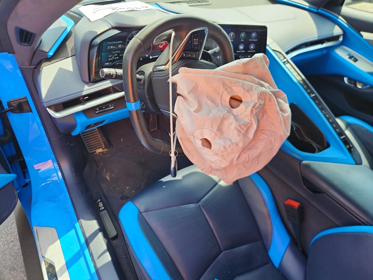 2023 Chevrolet Corvette Stingray 3lt Blue vin: 1G1YC3D47P5118318