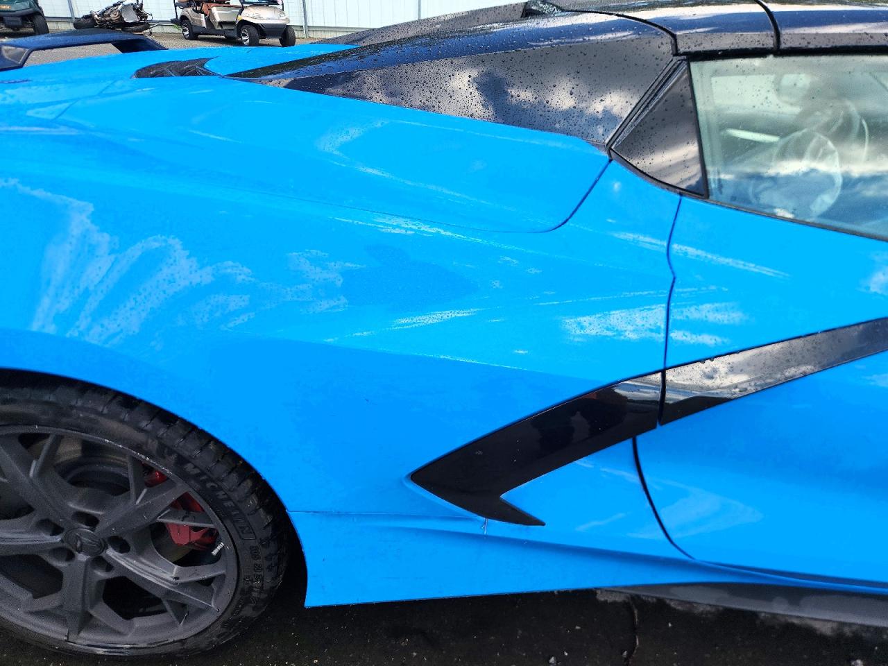 2023 Chevrolet Corvette Stingray 3lt Blue vin: 1G1YC3D47P5118318