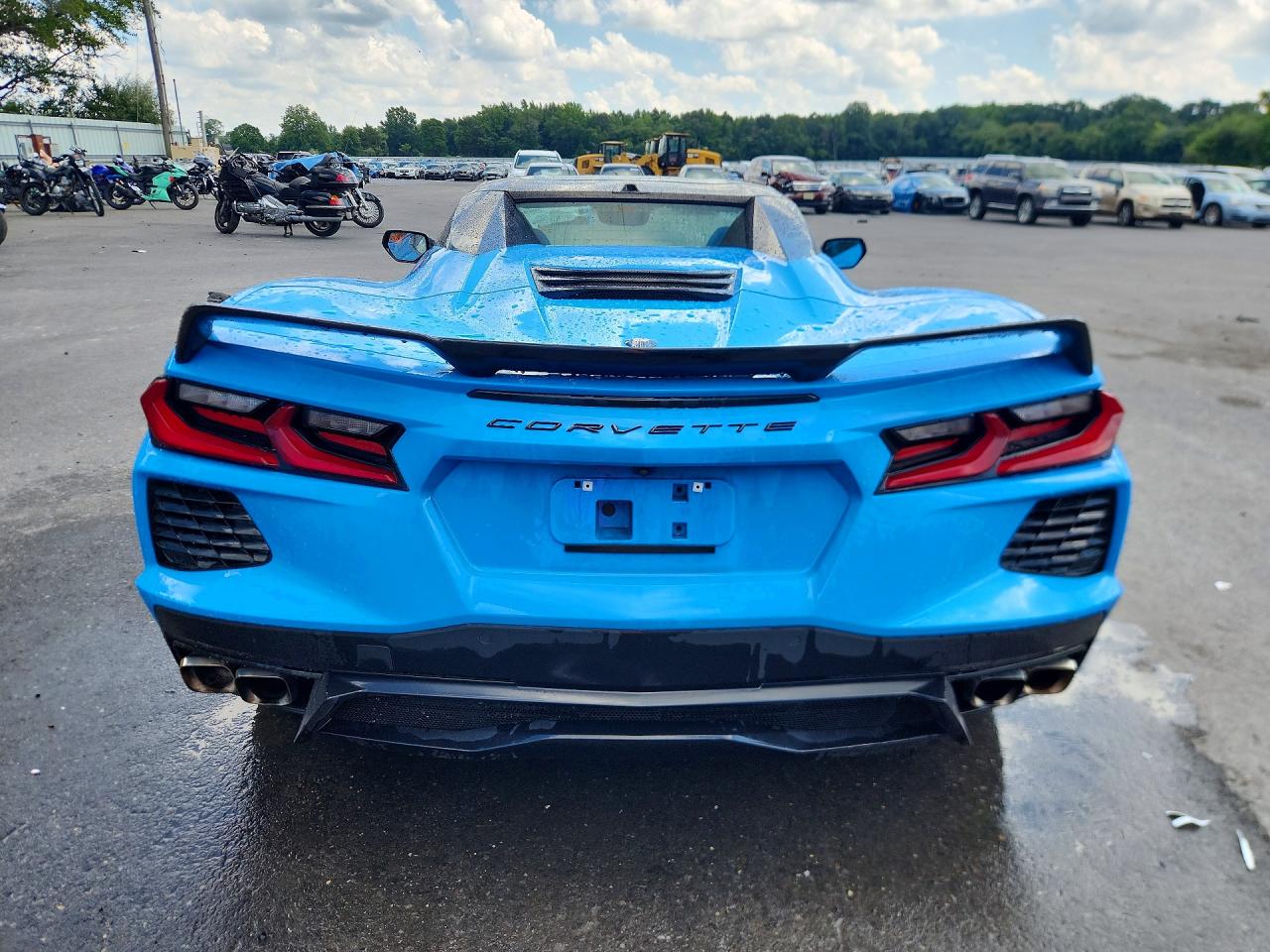 2023 Chevrolet Corvette Stingray 3lt Blue vin: 1G1YC3D47P5118318