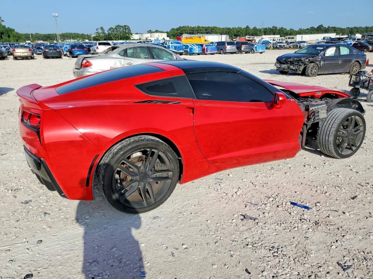 2015 Chevrolet Corvette Stingray 2lt Красный vin: 1G1YD2D70F5101926
