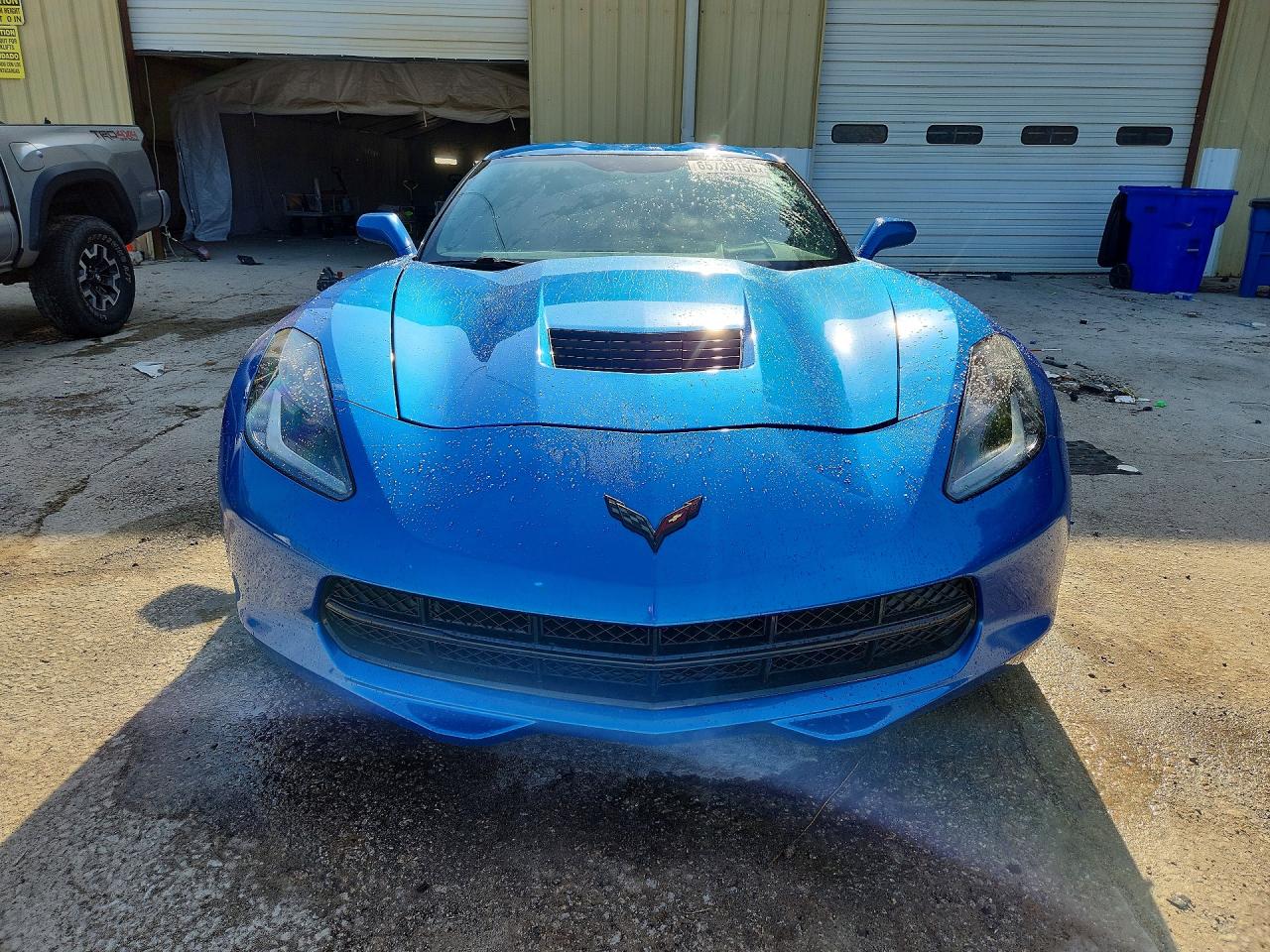 2015 Chevrolet Corvette Stingray 2lt Синий vin: 1G1YD2D73F5100155