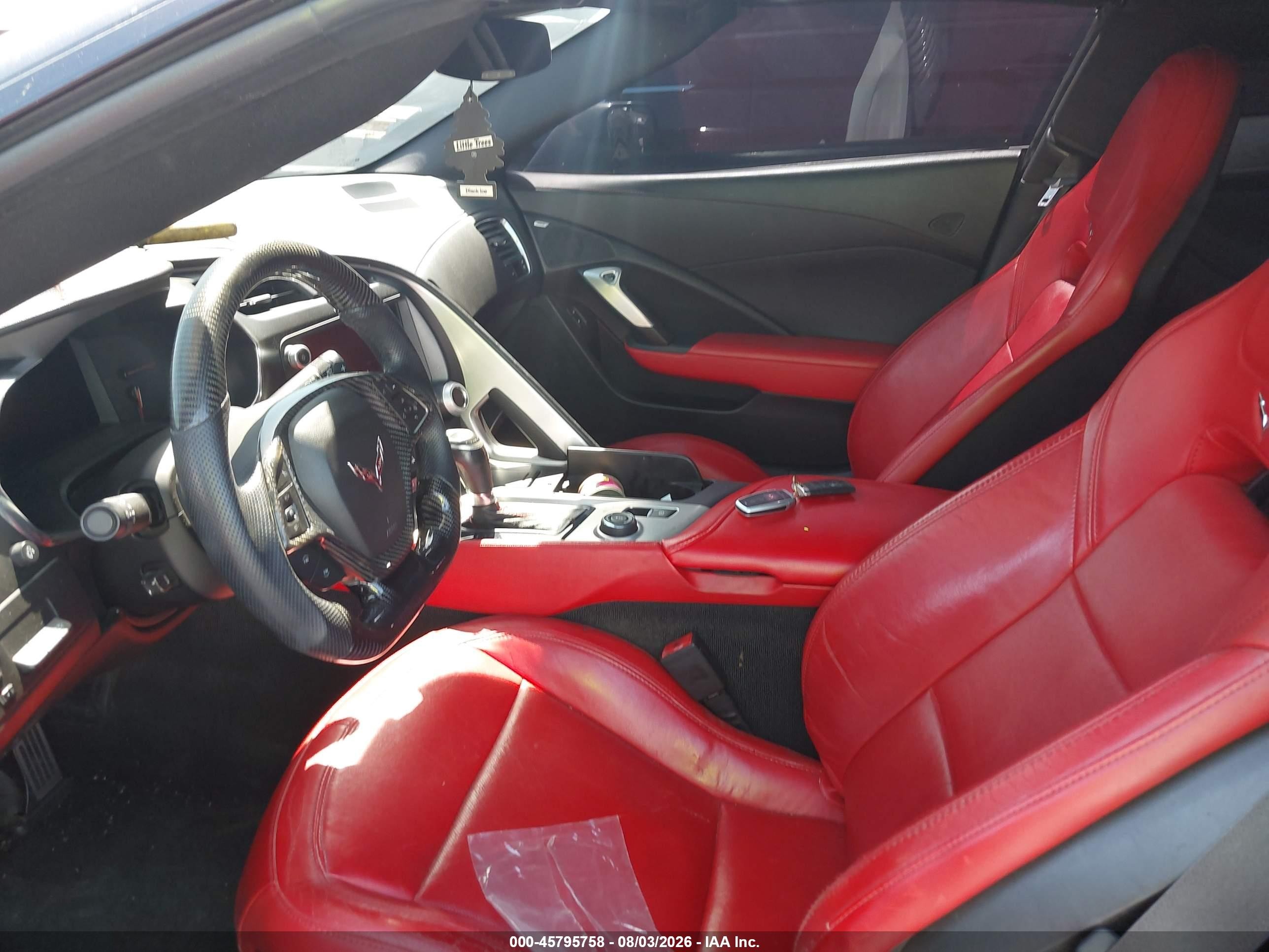 2015 Chevrolet Corvette Stingray Black vin: 1G1YD2D73F5111477