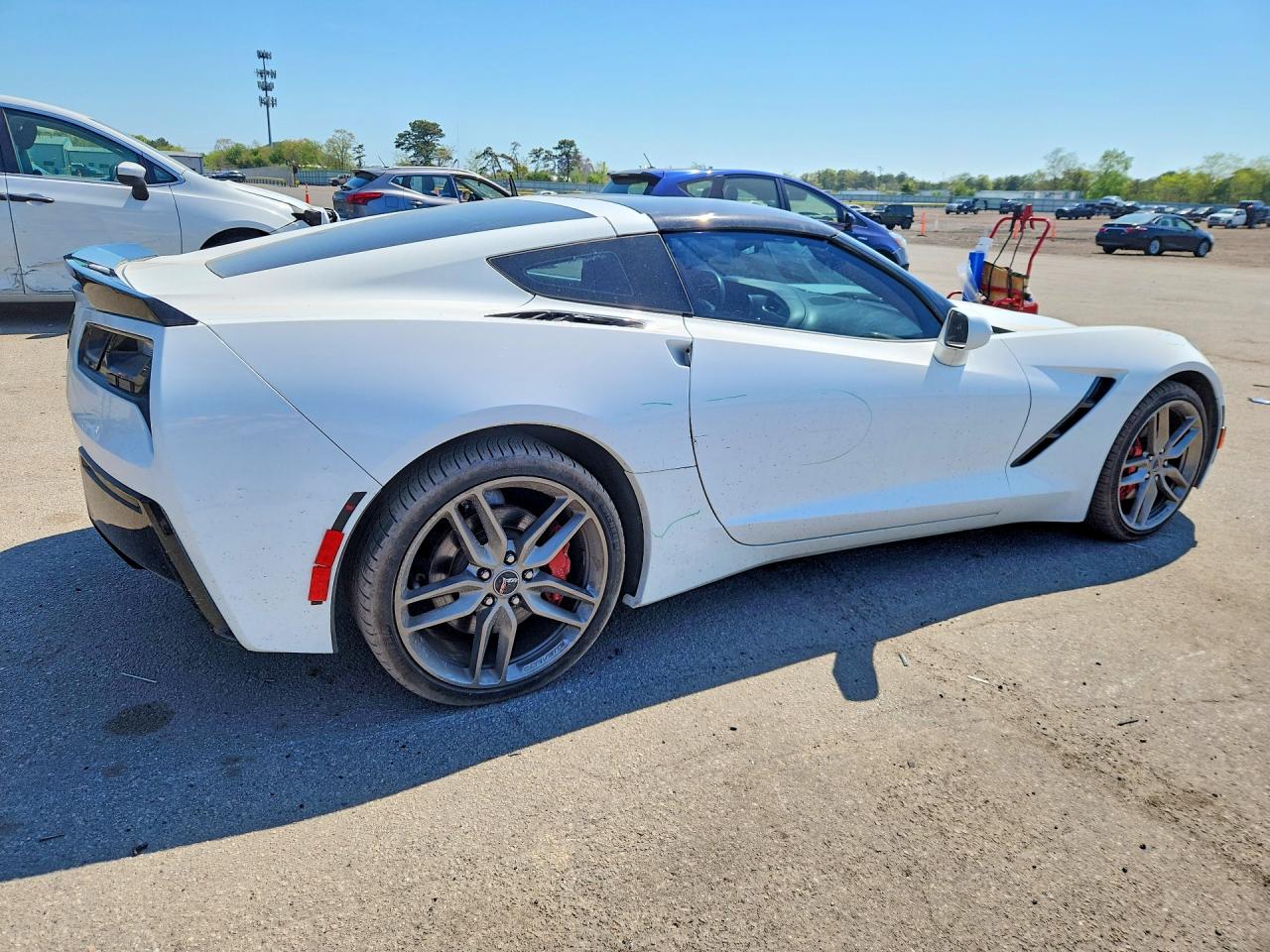 2015 Chevrolet Corvette Stingray 2lt White vin: 1G1YD2D77F5103253
