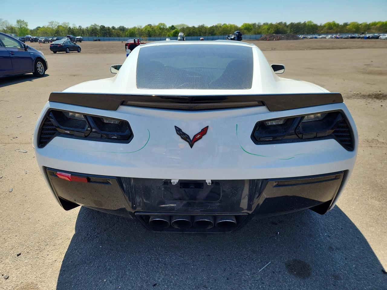 2015 Chevrolet Corvette Stingray 2lt White vin: 1G1YD2D77F5103253