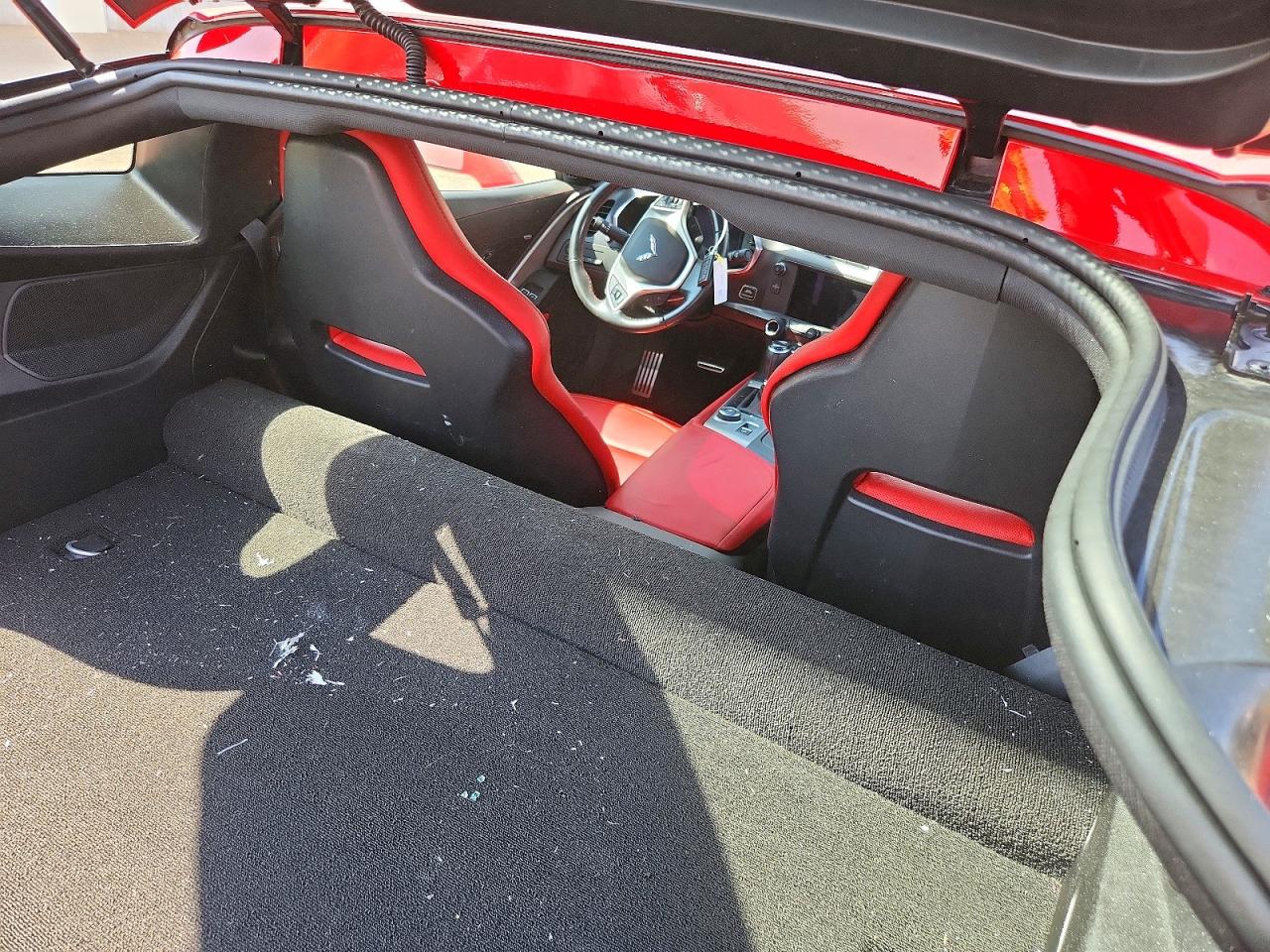 2015 Chevrolet Corvette Stingray 2lt Red vin: 1G1YD2D77F5123373