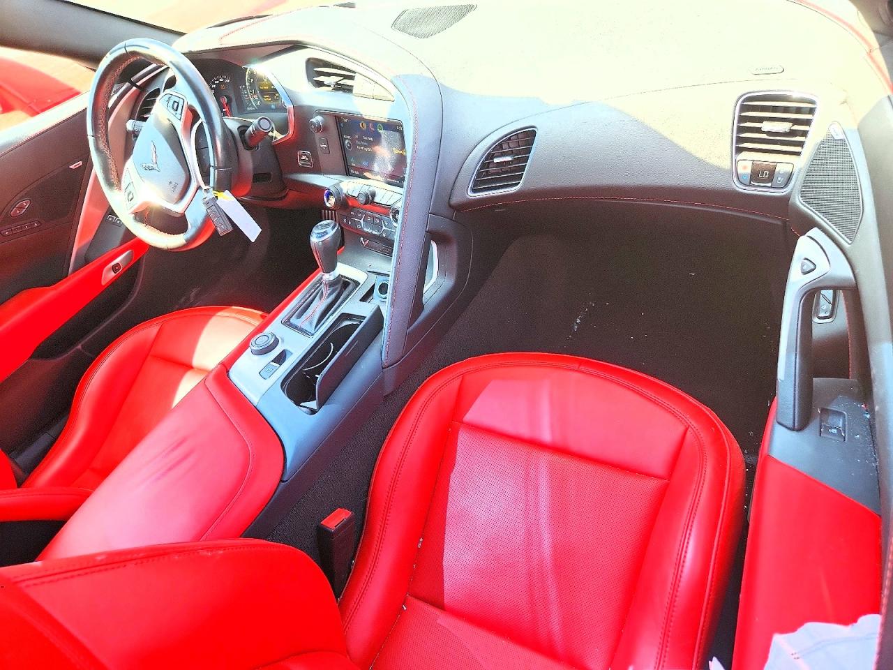 2015 Chevrolet Corvette Stingray 2lt Red vin: 1G1YD2D77F5123373