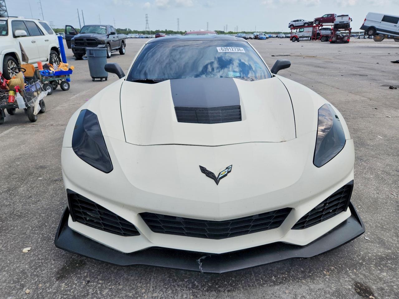 2015 Chevrolet Corvette Stingray 2lt Белый vin: 1G1YD2D78F5106419