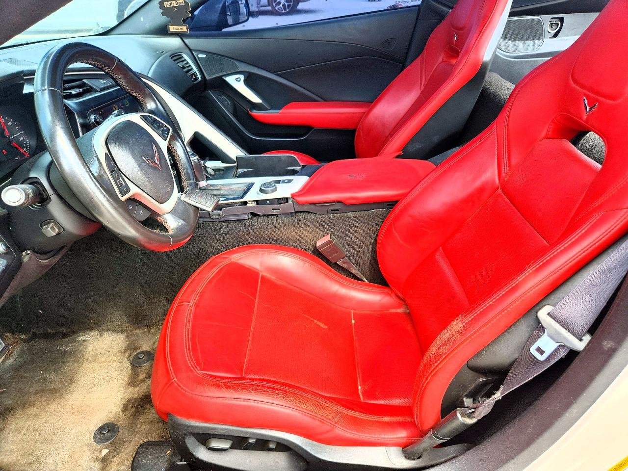 2015 Chevrolet Corvette Stingray 2lt Белый vin: 1G1YD2D78F5106419