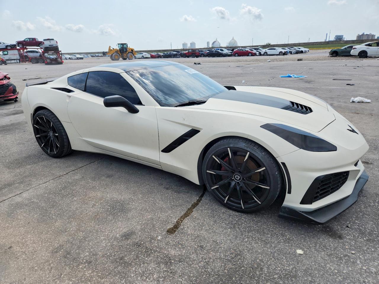 2015 Chevrolet Corvette Stingray 2lt Белый vin: 1G1YD2D78F5106419