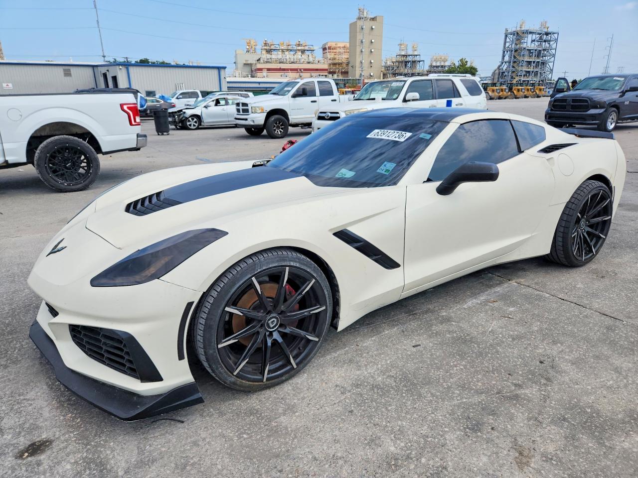 2015 Chevrolet Corvette Stingray 2lt White vin: 1G1YD2D78F5106419