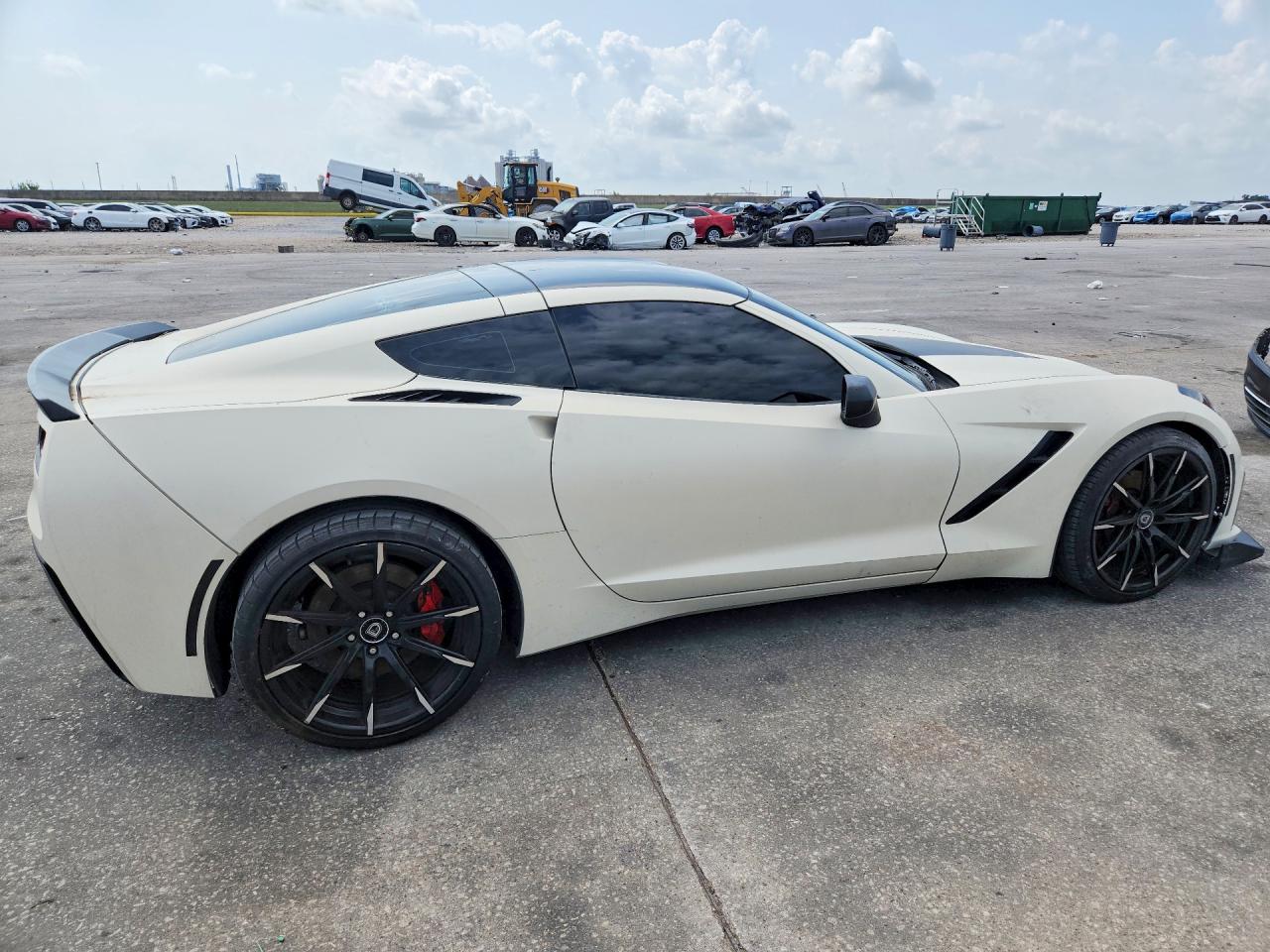 2015 Chevrolet Corvette Stingray 2lt Белый vin: 1G1YD2D78F5106419