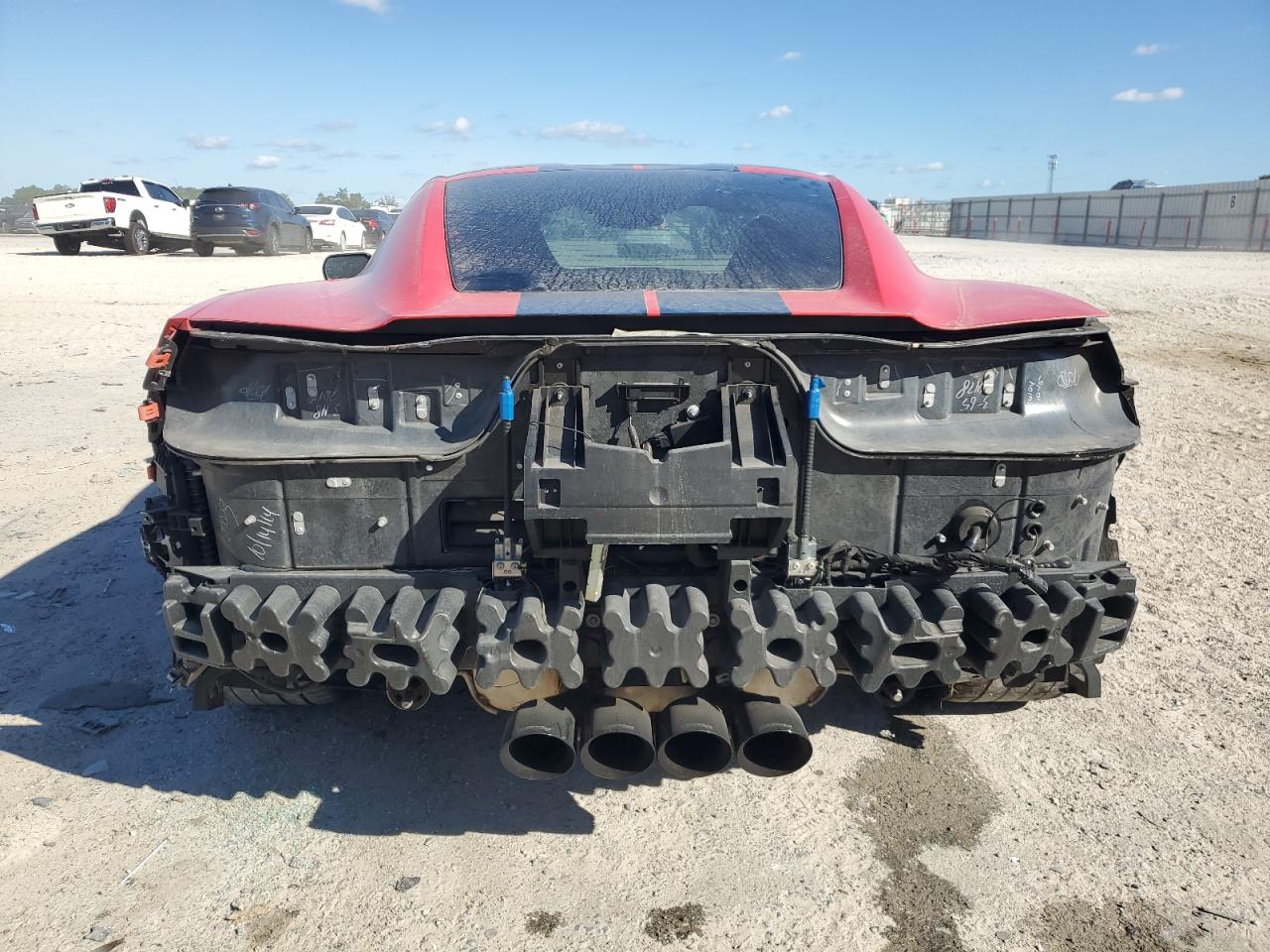 2015 Chevrolet Corvette Stingray 2lt Red vin: 1G1YD2D7XF5108575