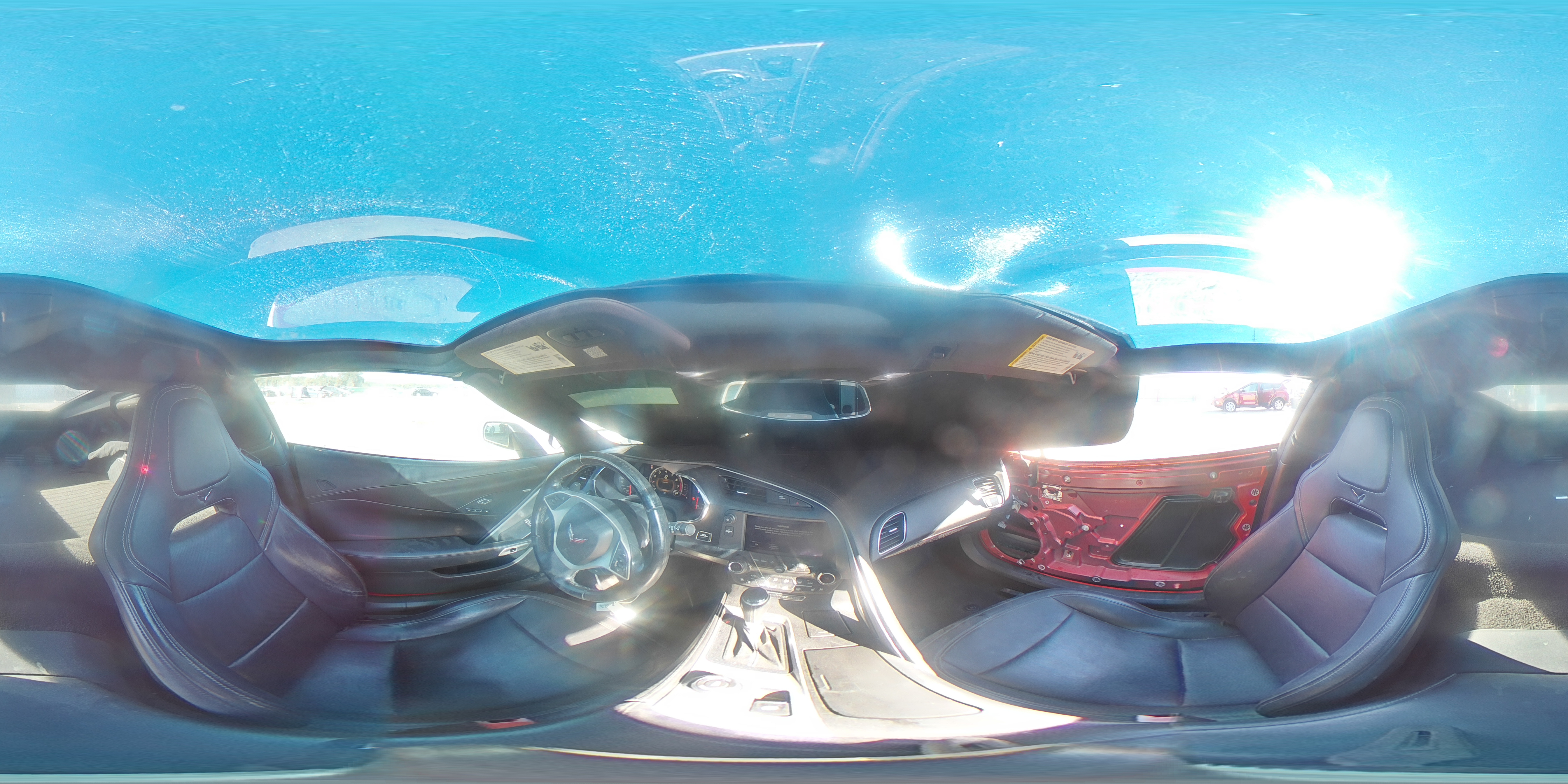 2015 Chevrolet Corvette Stingray 2lt Red vin: 1G1YD2D7XF5108575