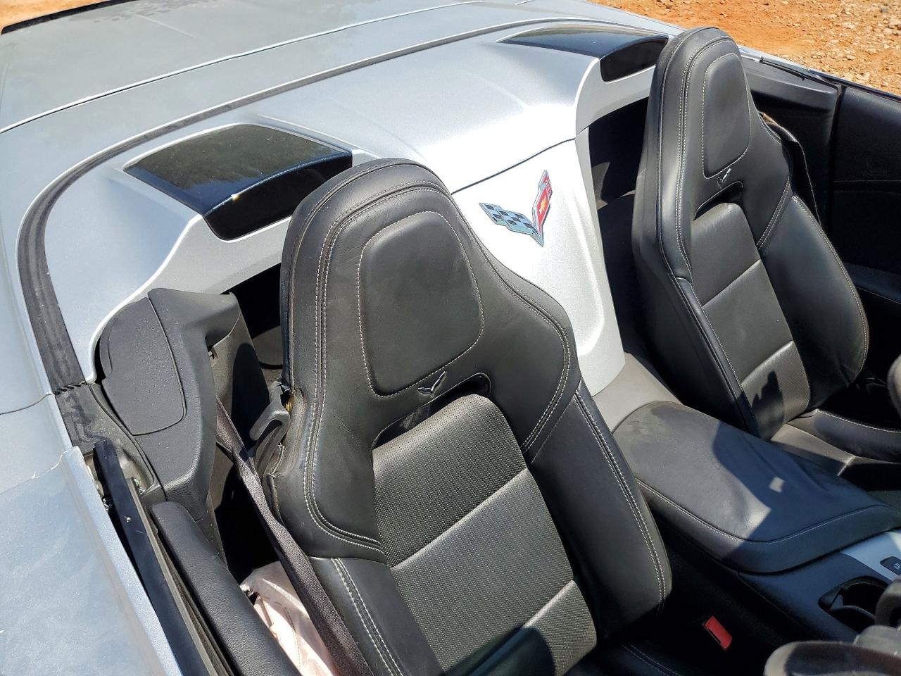 2014 Chevrolet Corvette Stingray 2lt Silver vin: 1G1YD3D73E5133791
