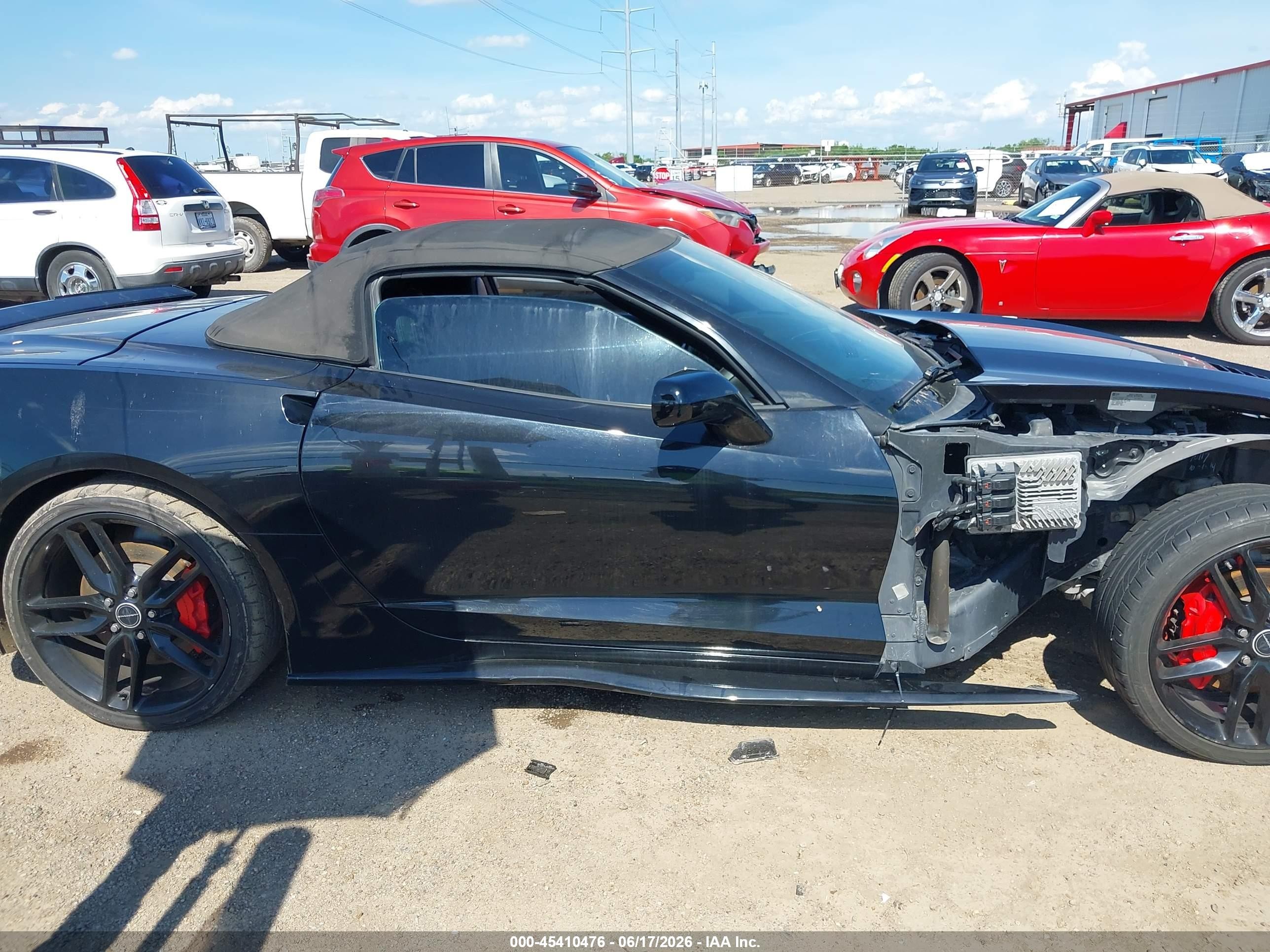 2015 Chevrolet Corvette Stingray Black vin: 1G1YD3D78F5107530
