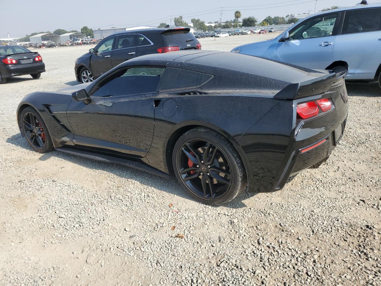 2014 Chevrolet Corvette Stingray 3lt Черный vin: 1G1YE2D76E5105135
