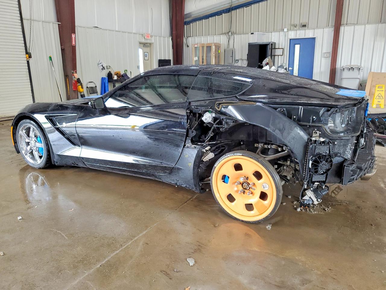 2015 Chevrolet Corvette Stingray 3lt Черный vin: 1G1YF2D70F5102374