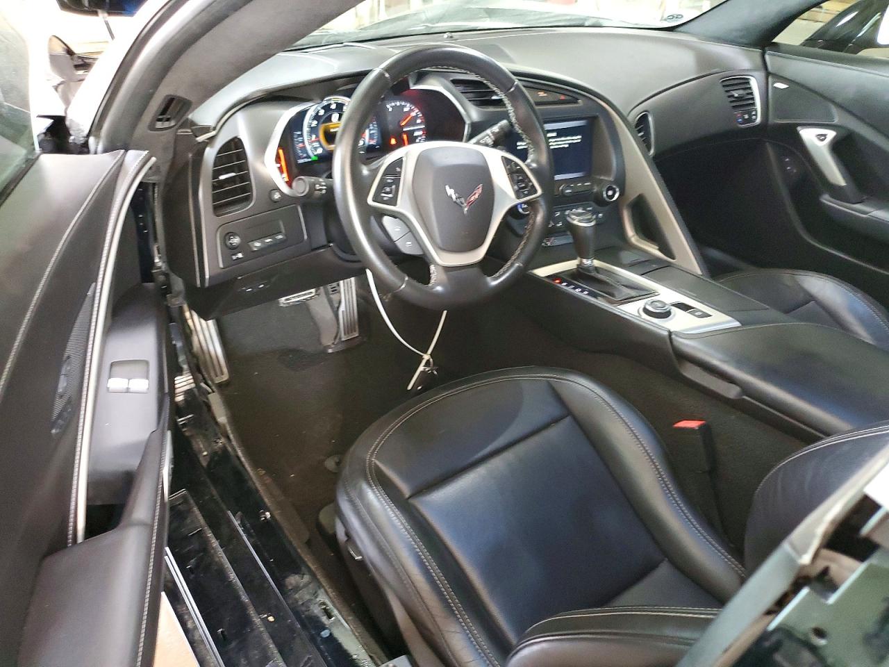 2015 Chevrolet Corvette Stingray 3lt Черный vin: 1G1YF2D70F5102374