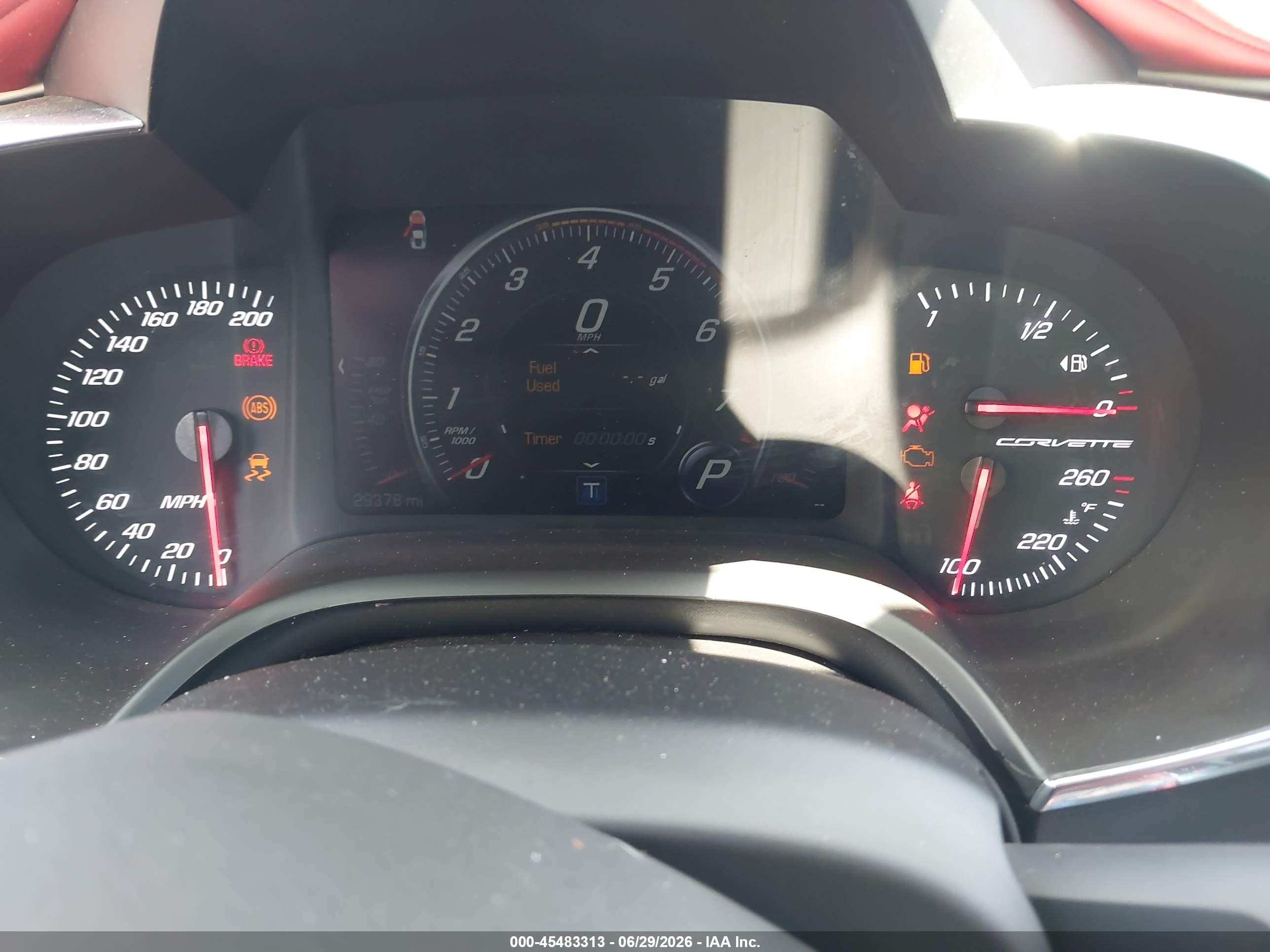 2015 Chevrolet Corvette Stingray White vin: 1G1YF2D74F5106055