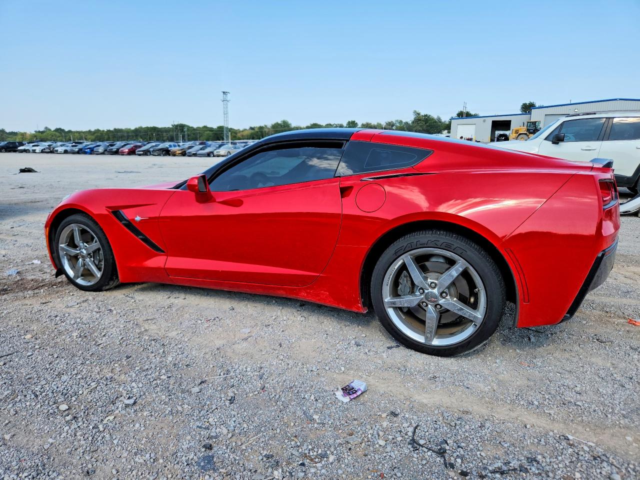 2015 Chevrolet Corvette Stingray 3lt Красный vin: 1G1YF2D74F5106105