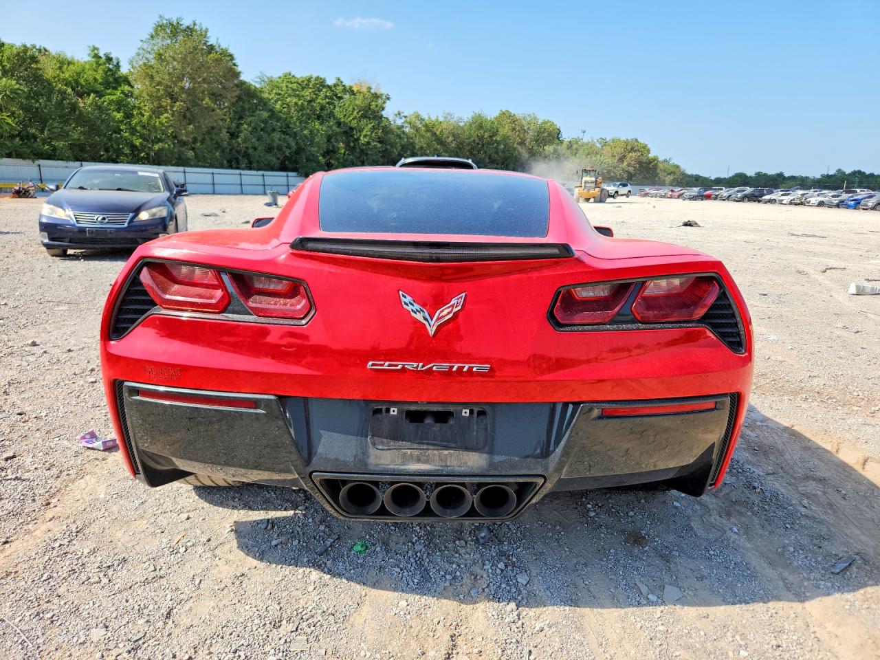 2015 Chevrolet Corvette Stingray 3lt Красный vin: 1G1YF2D74F5106105