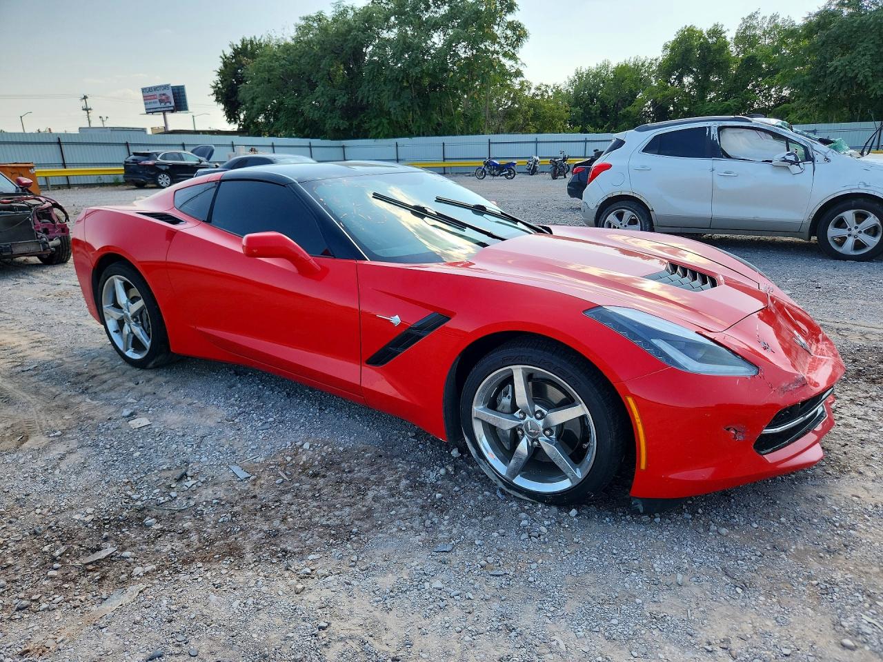 2015 Chevrolet Corvette Stingray 3lt Красный vin: 1G1YF2D74F5106105