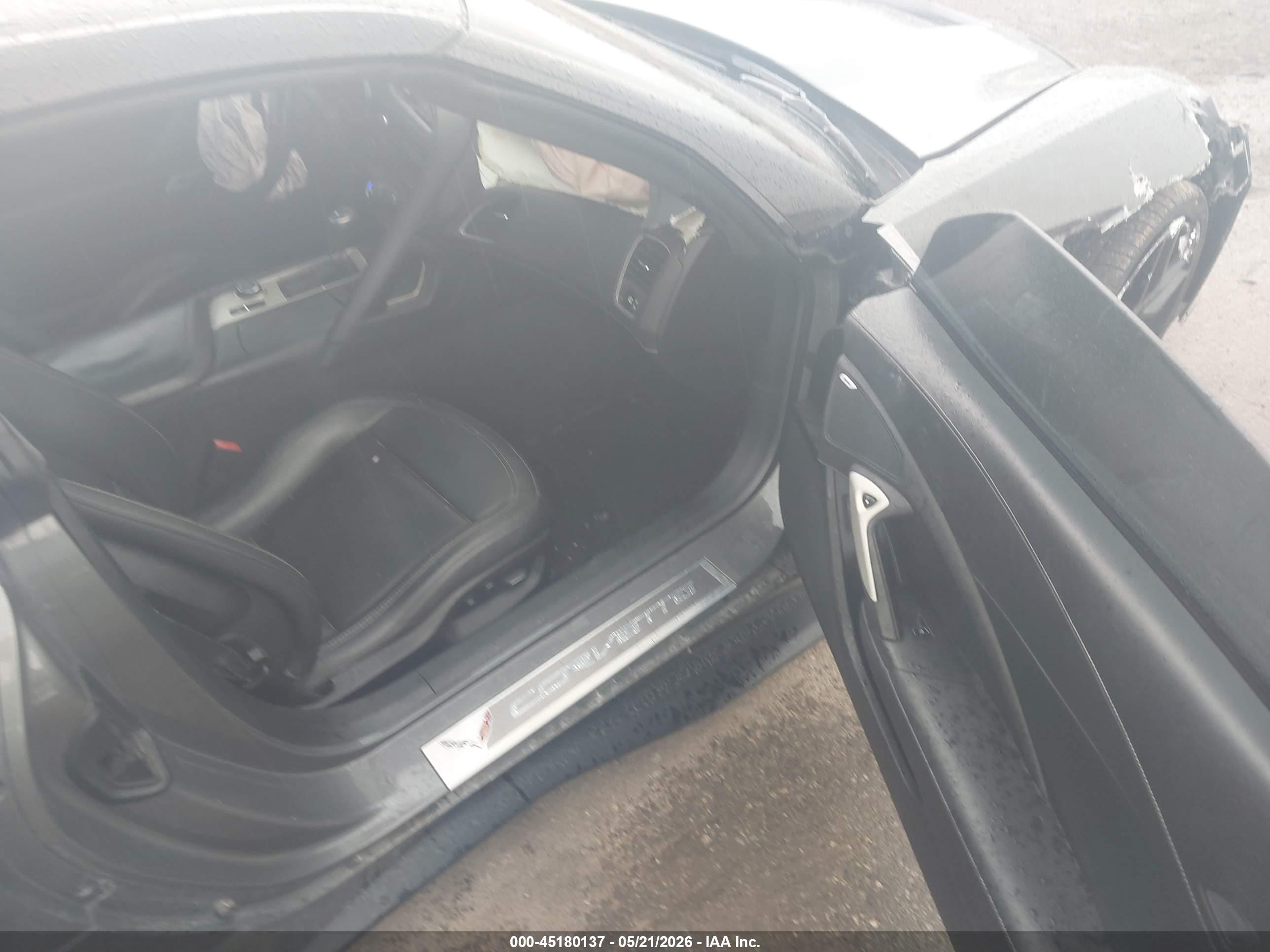 2015 Chevrolet Corvette Stingray Gray vin: 1G1YF2D79F5102924