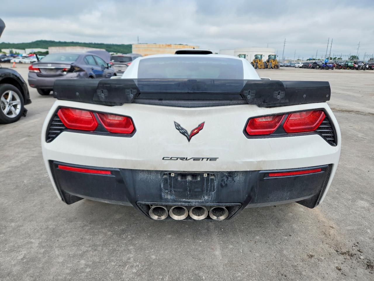 2015 Chevrolet Corvette Stingray 3lt White vin: 1G1YF2D79F5105158