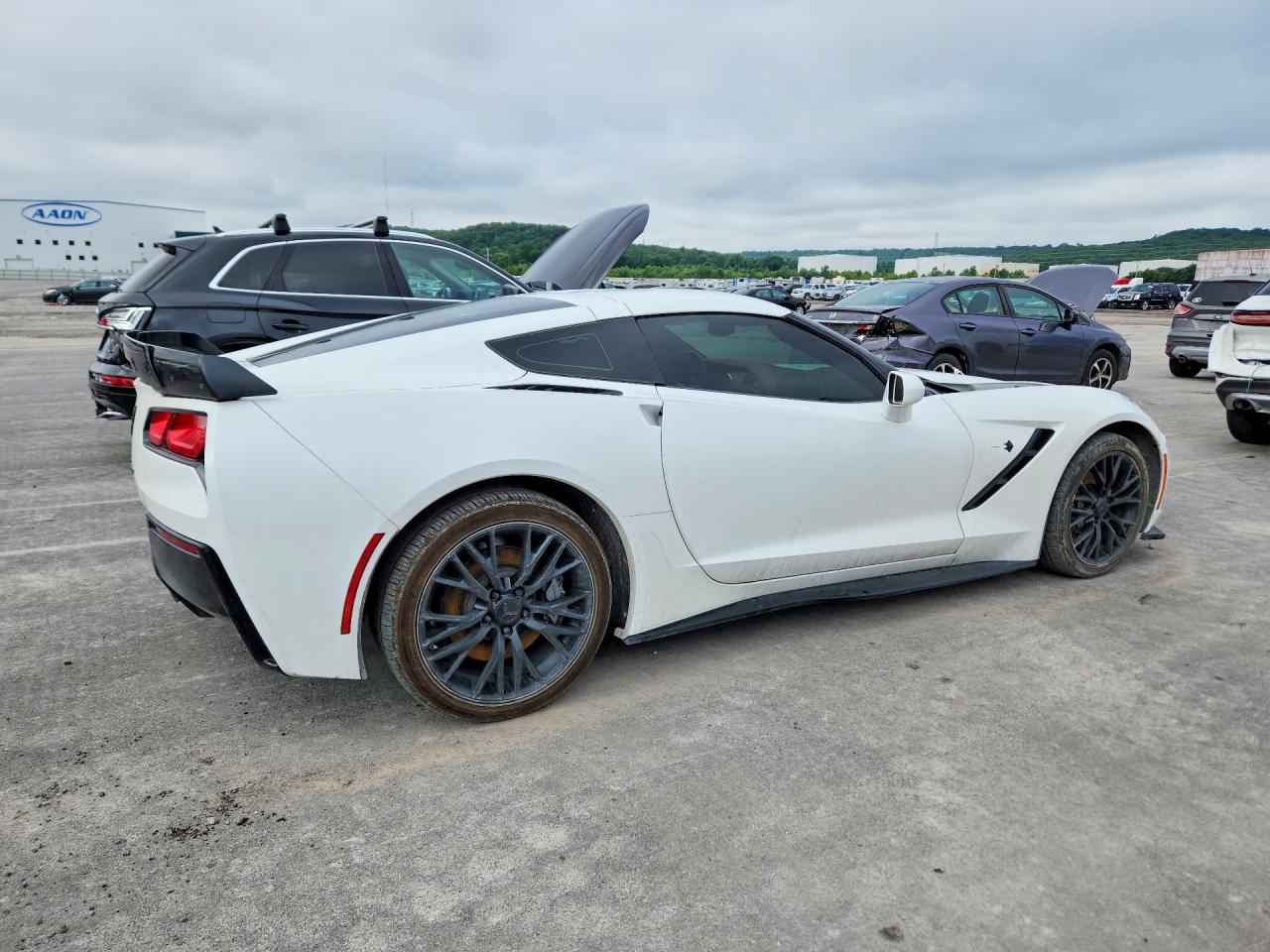2015 Chevrolet Corvette Stingray 3lt White vin: 1G1YF2D79F5105158