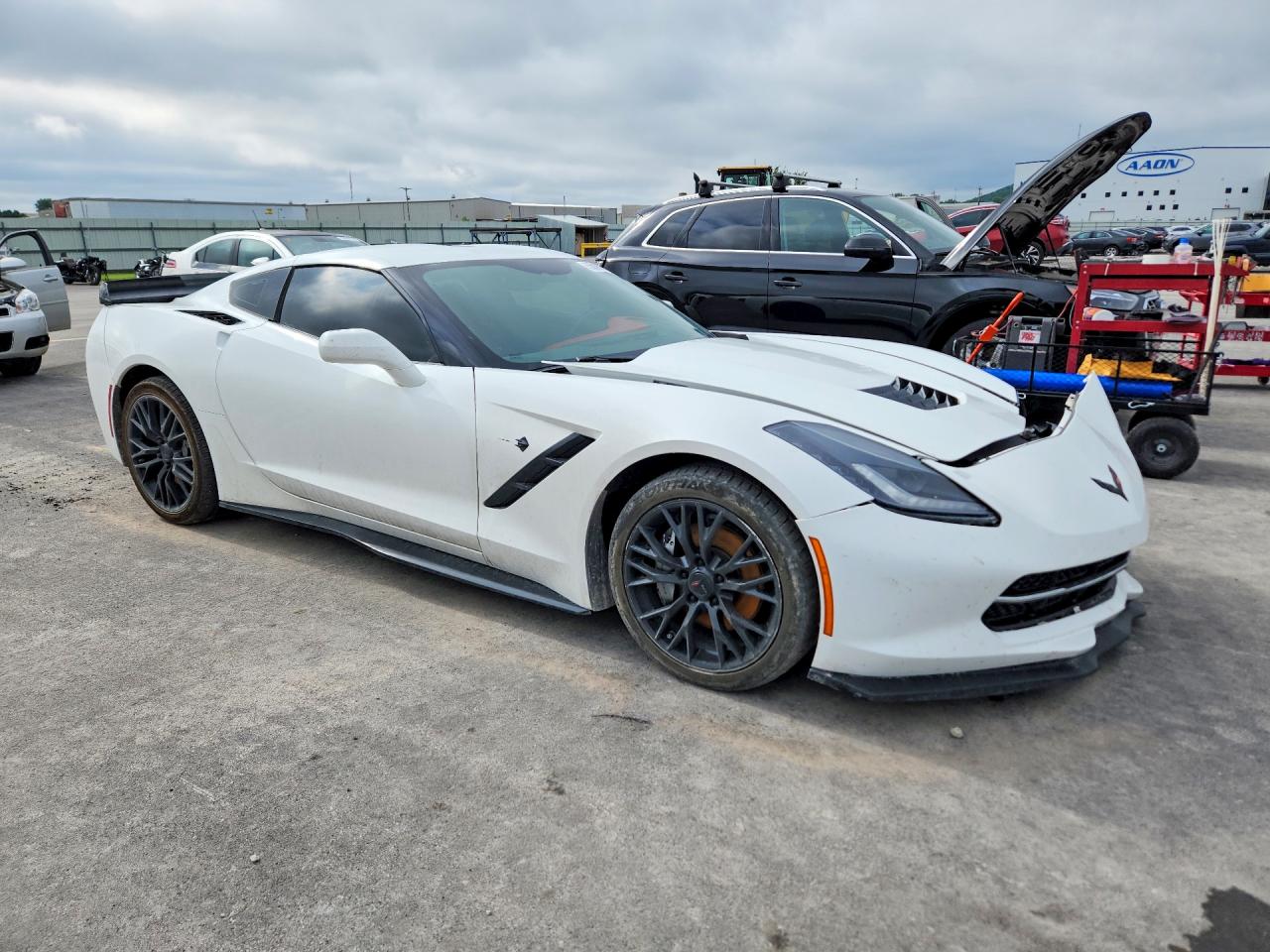 2015 Chevrolet Corvette Stingray 3lt White vin: 1G1YF2D79F5105158