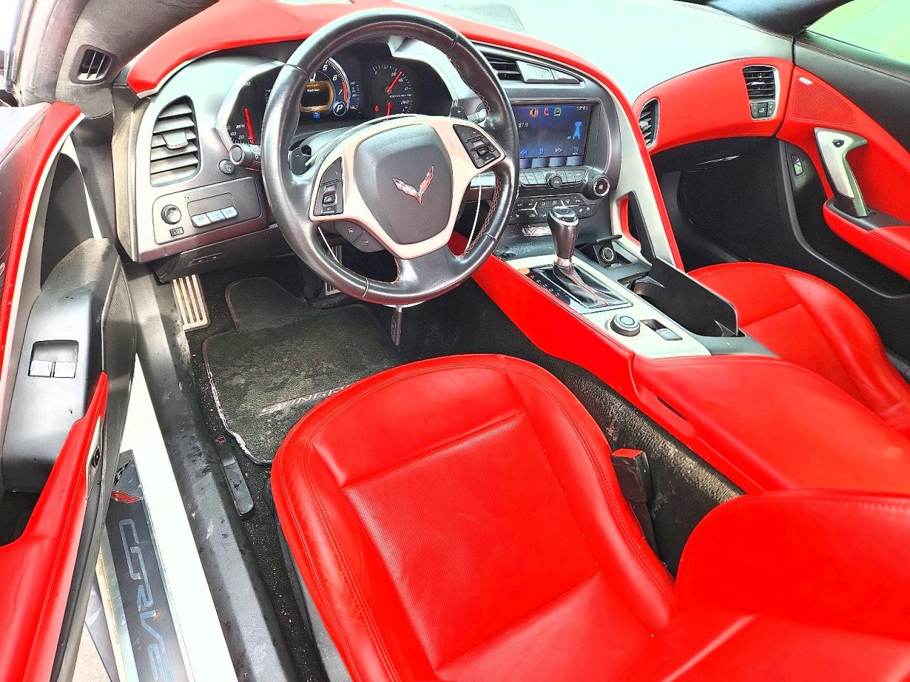 2015 Chevrolet Corvette Stingray 3lt White vin: 1G1YF2D79F5105158