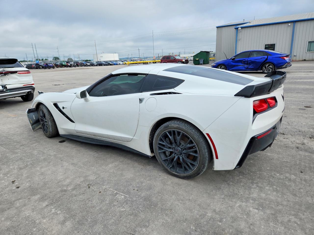 2015 Chevrolet Corvette Stingray 3lt White vin: 1G1YF2D79F5105158