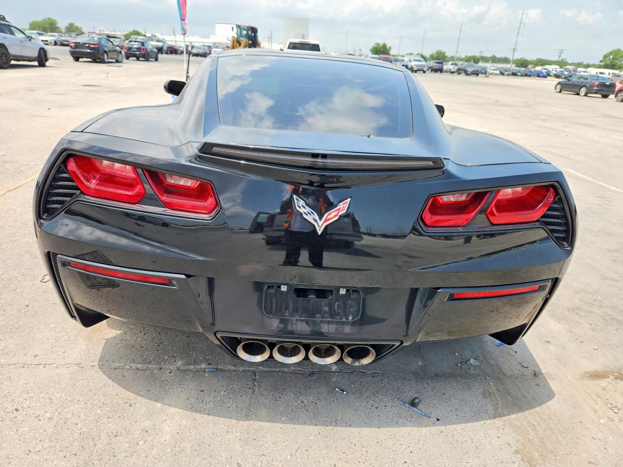 2014 Chevrolet Corvette Stingray 3lt Black vin: 1G1YF2D7XE5110738