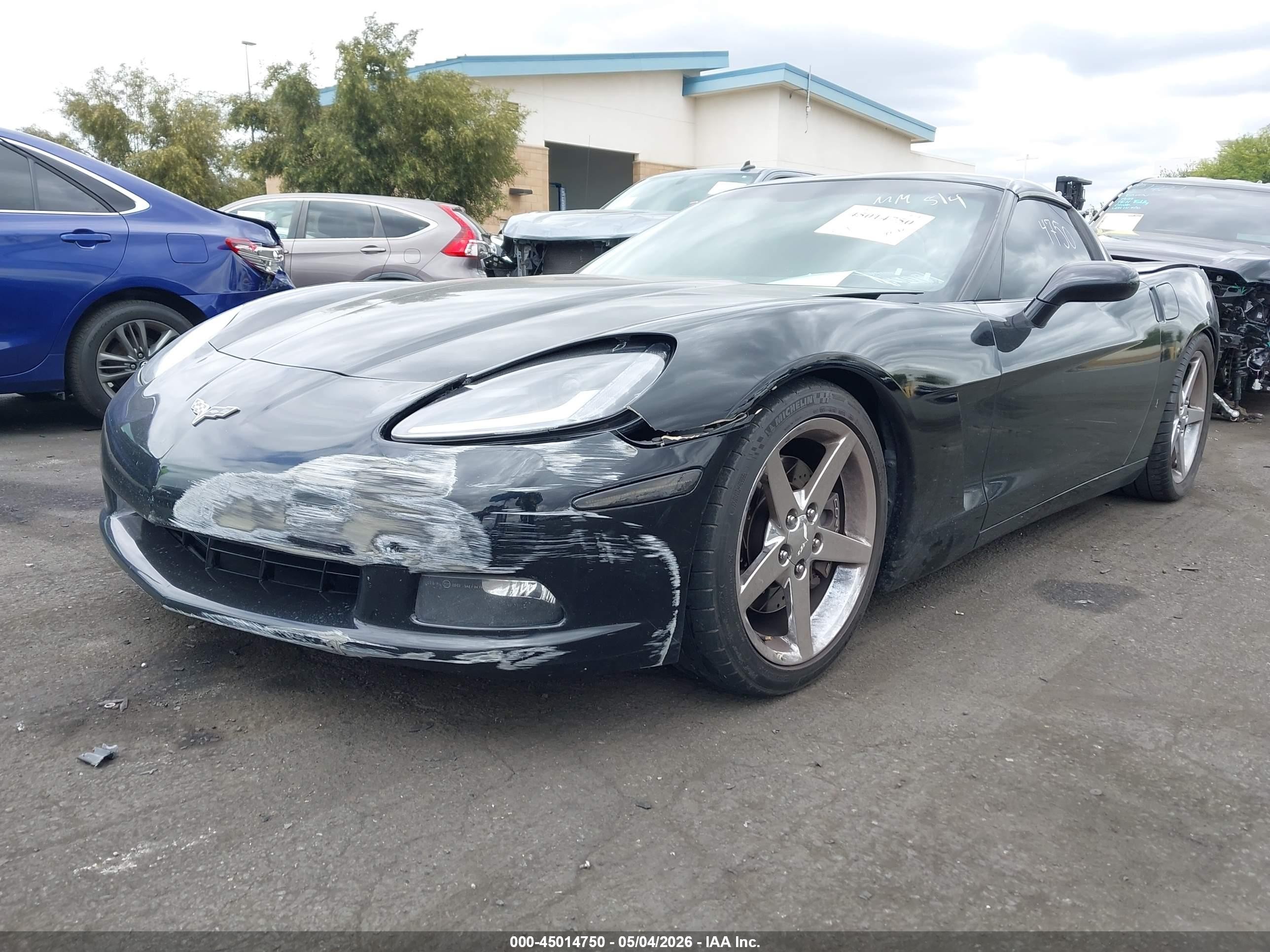 2013 Chevrolet Corvette   Черный vin: 1G1YF2DW2D5103823