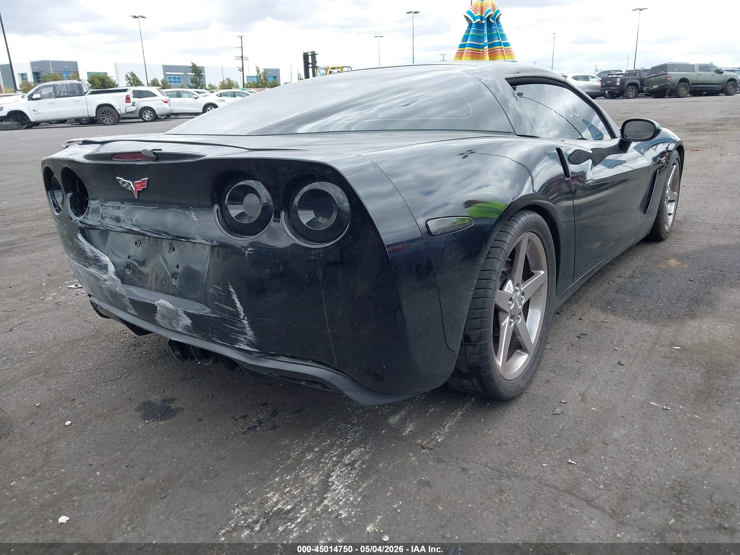 2013 Chevrolet Corvette   Черный vin: 1G1YF2DW2D5103823