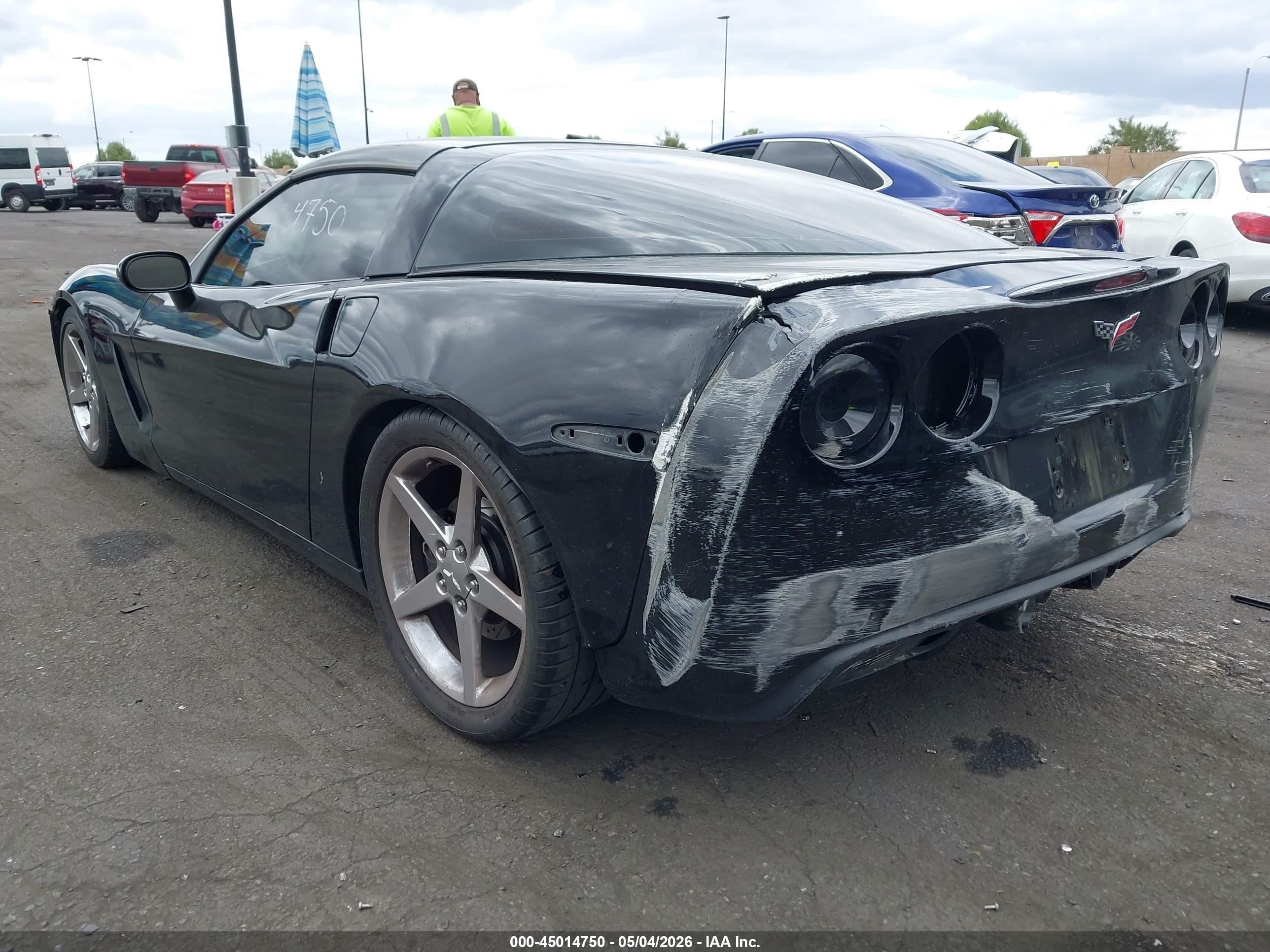 2013 Chevrolet Corvette   Черный vin: 1G1YF2DW2D5103823