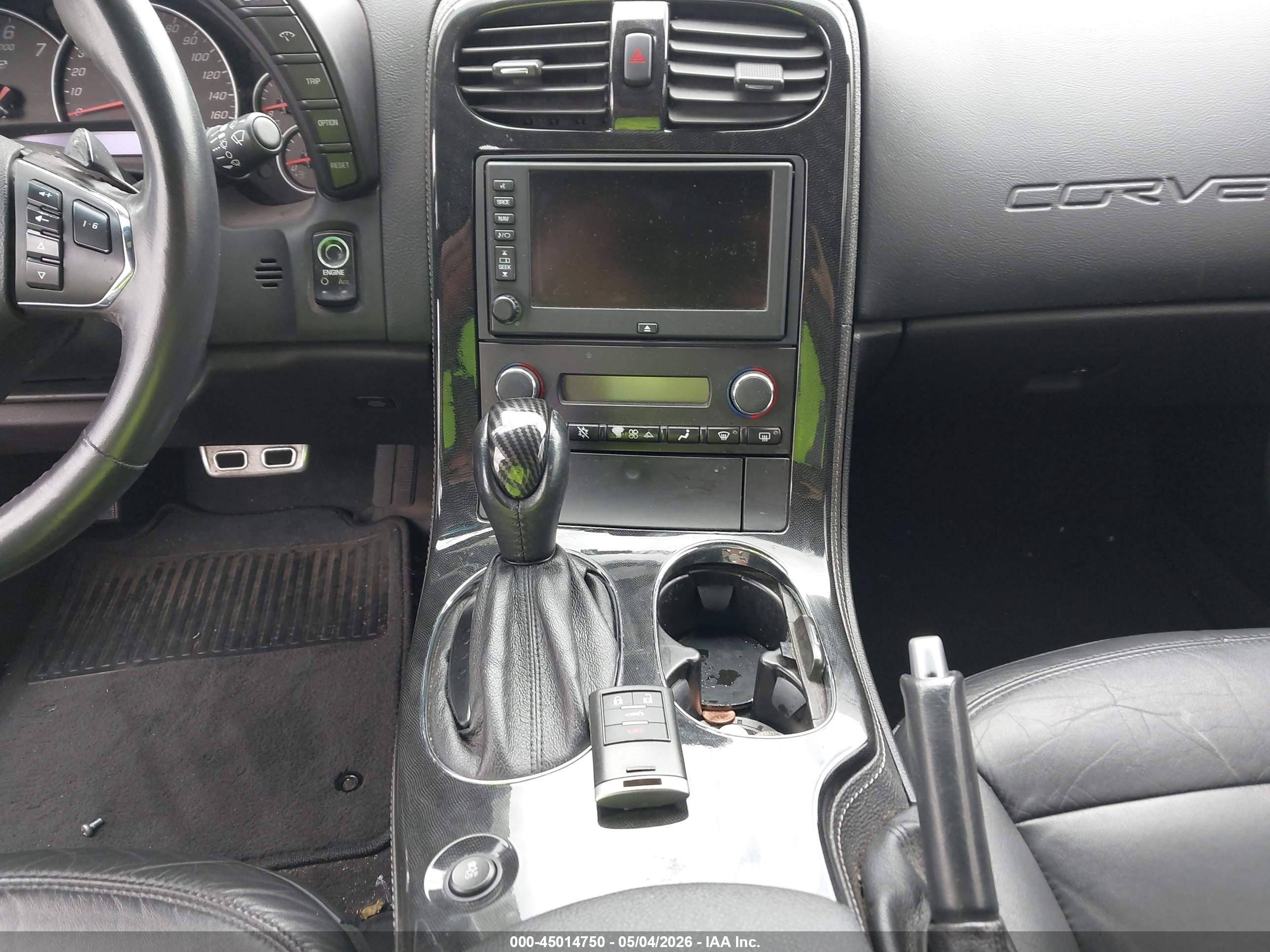 2013 Chevrolet Corvette   Черный vin: 1G1YF2DW2D5103823