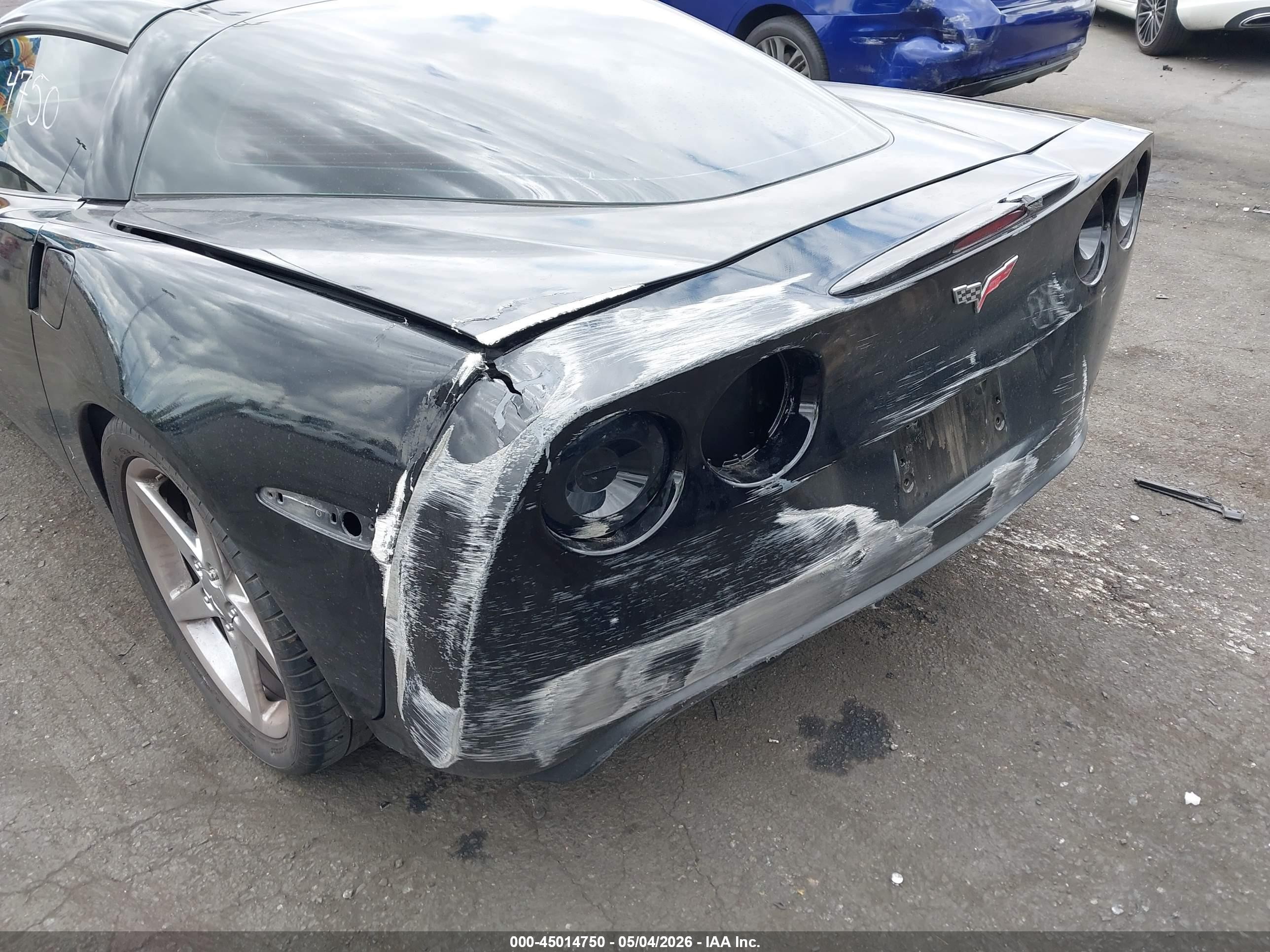 2013 Chevrolet Corvette   Черный vin: 1G1YF2DW2D5103823