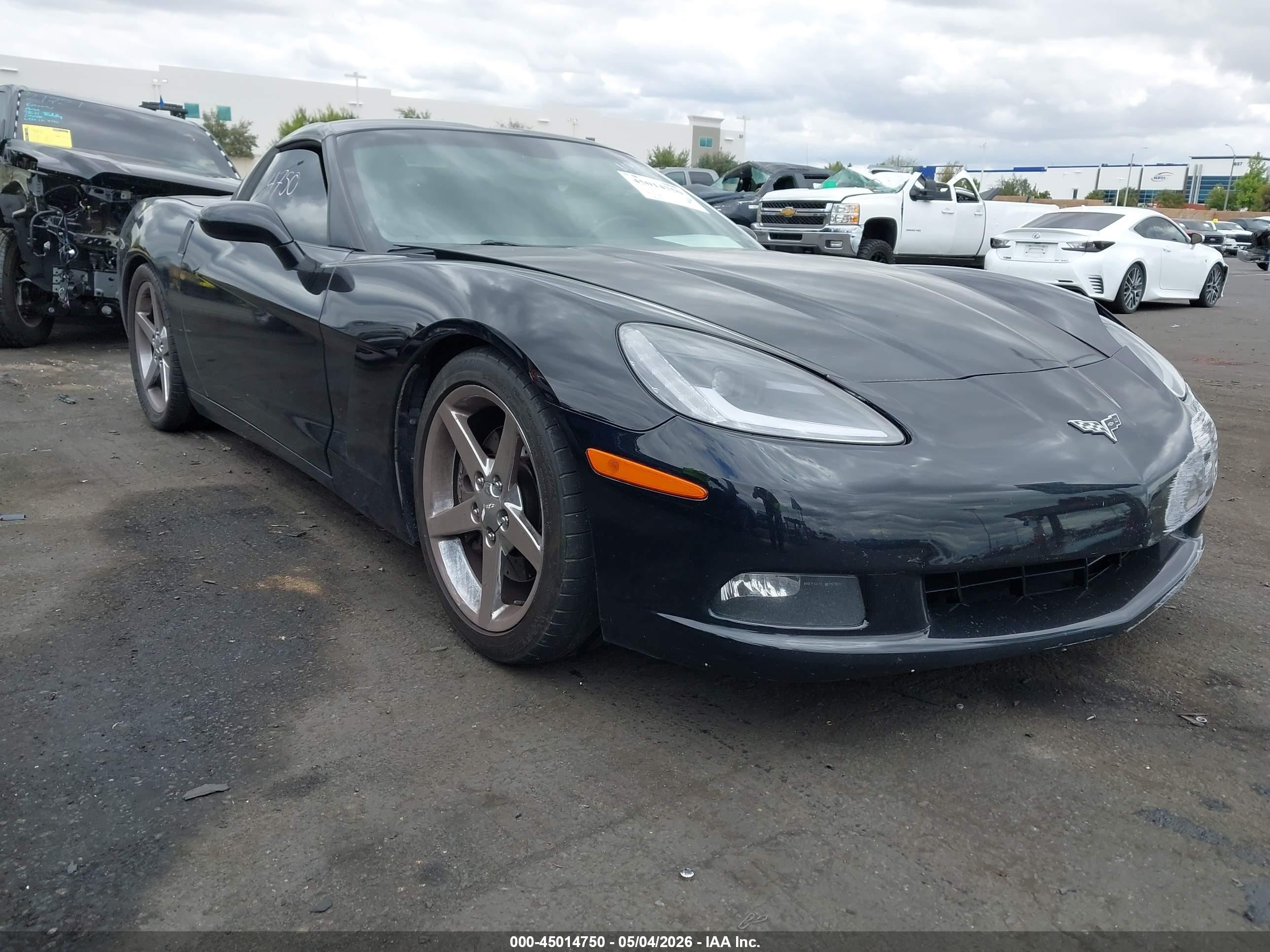 2013 Chevrolet Corvette   Black vin: 1G1YF2DW2D5103823