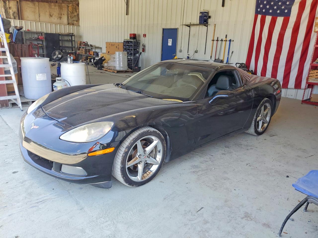 2013 Chevrolet Corvette Black vin: 1G1YF2DW3D5102535
