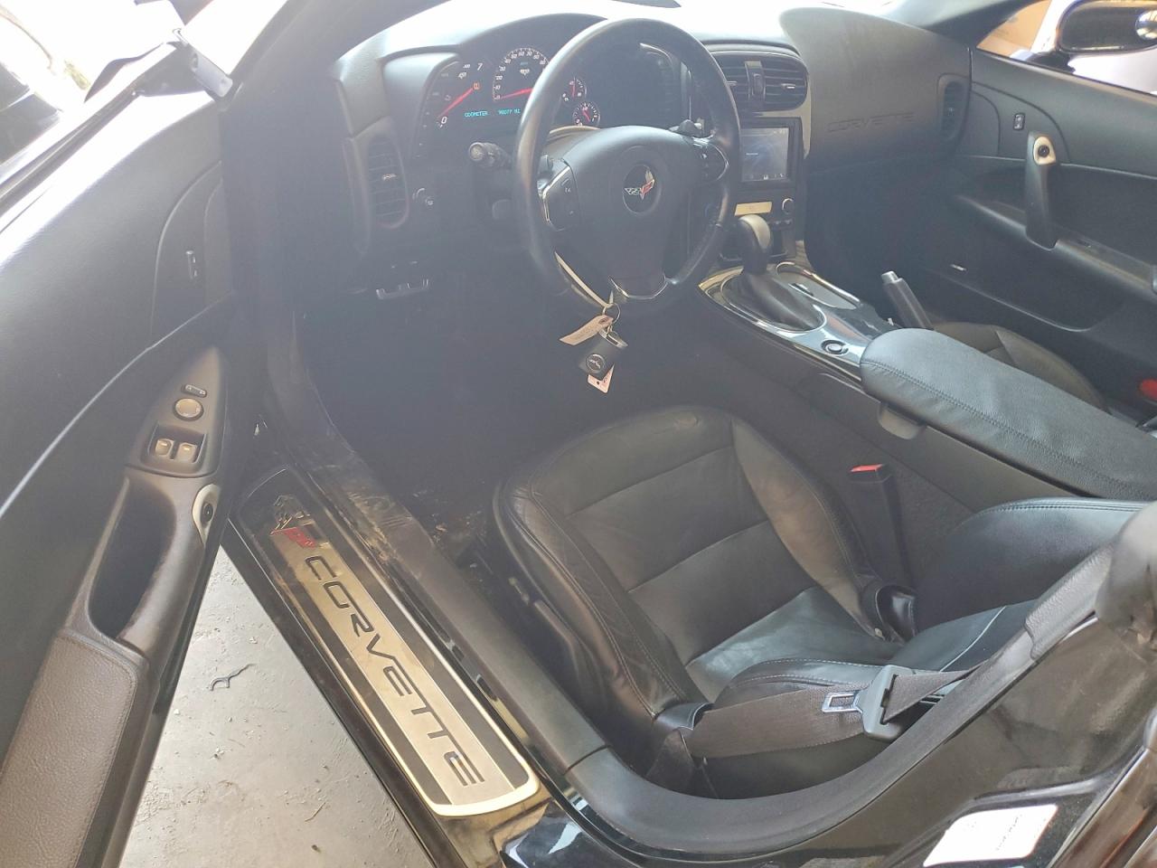 2013 Chevrolet Corvette Black vin: 1G1YF2DW3D5102535