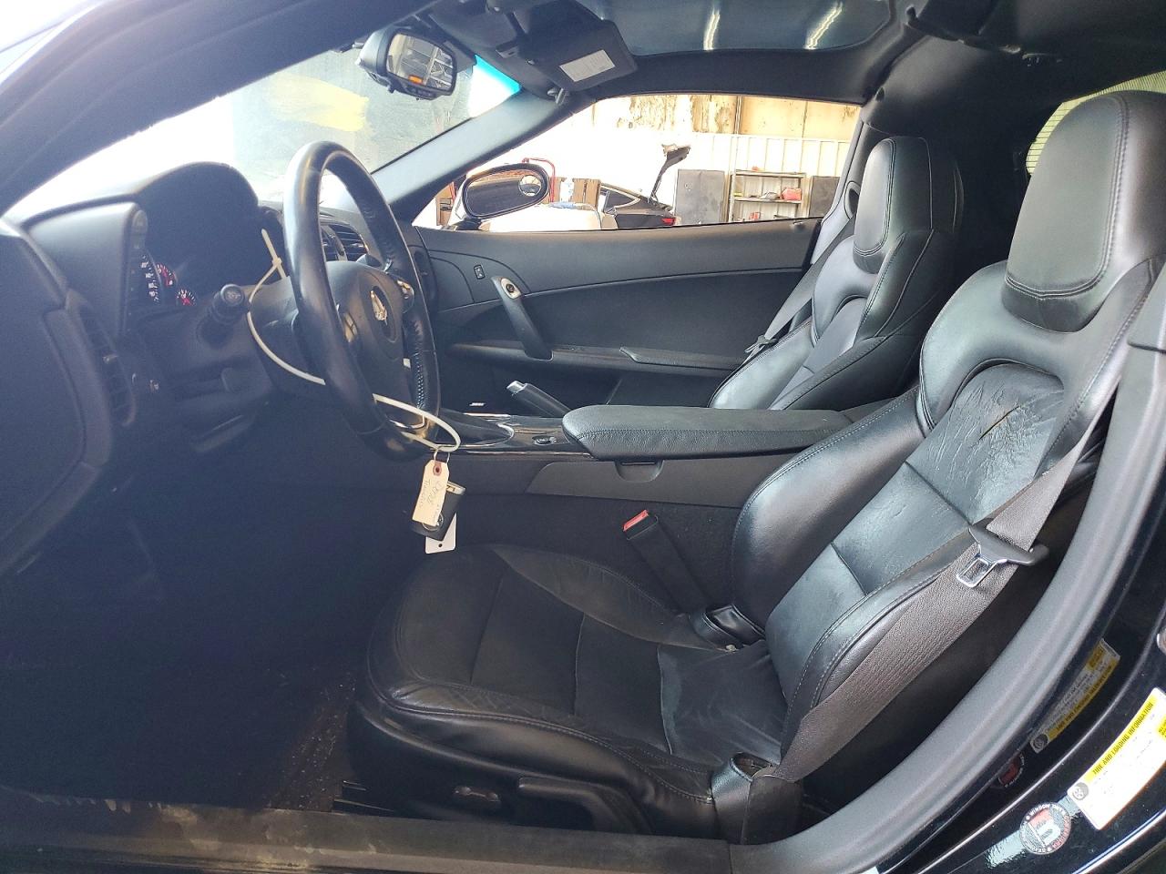 2013 Chevrolet Corvette Black vin: 1G1YF2DW3D5102535